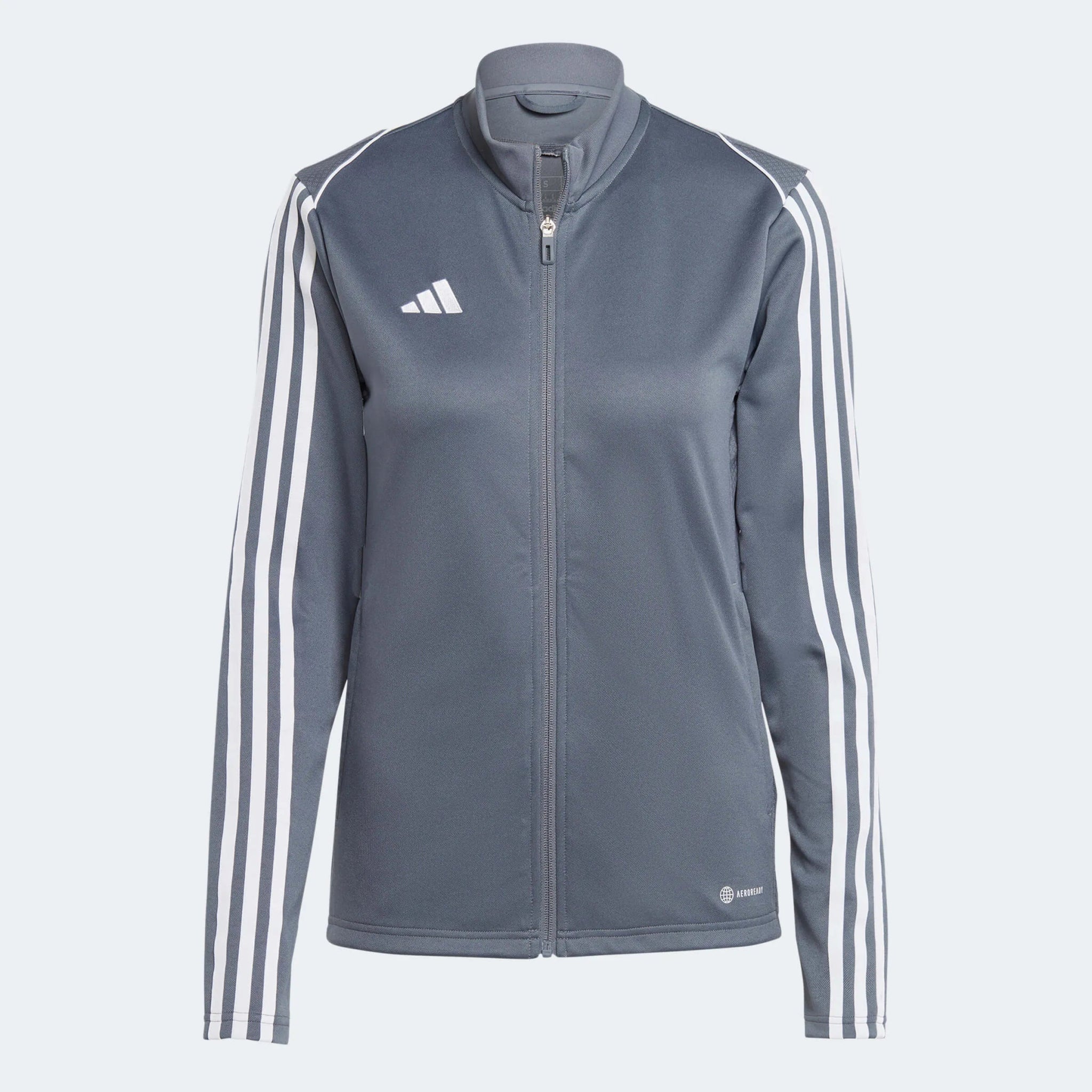 adidas Tiro 23 Women's League Training Jacket Onix (Front)