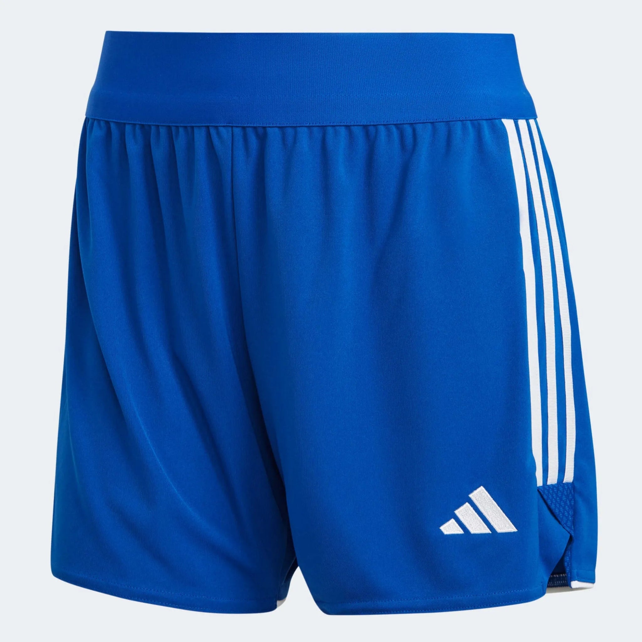 adidas Tiro 23 Womens Shorts Royal Blue-White (Front)