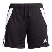 adidas Tiro 24 Women's Shorts Black-White (Front)