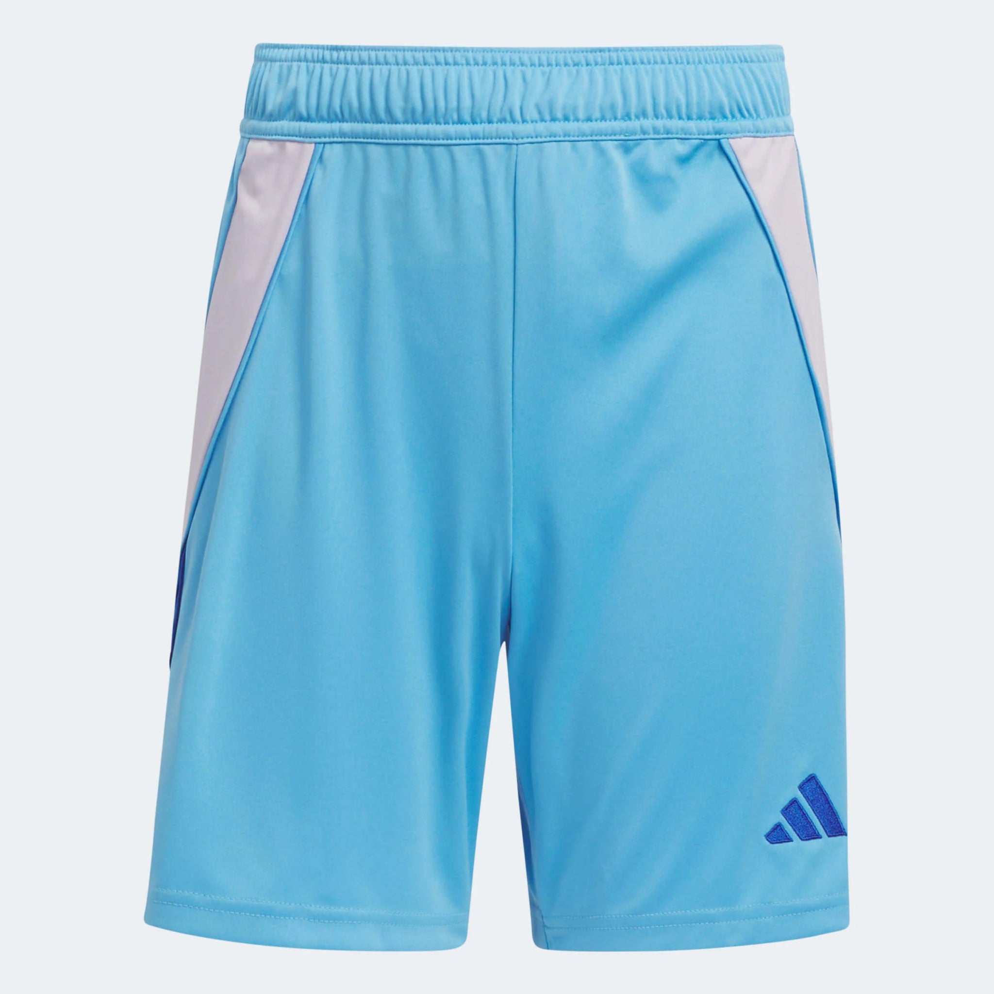 adidas Tiro 24 Youth Goalkeeper Shorts Semi Blue Burst (Front)