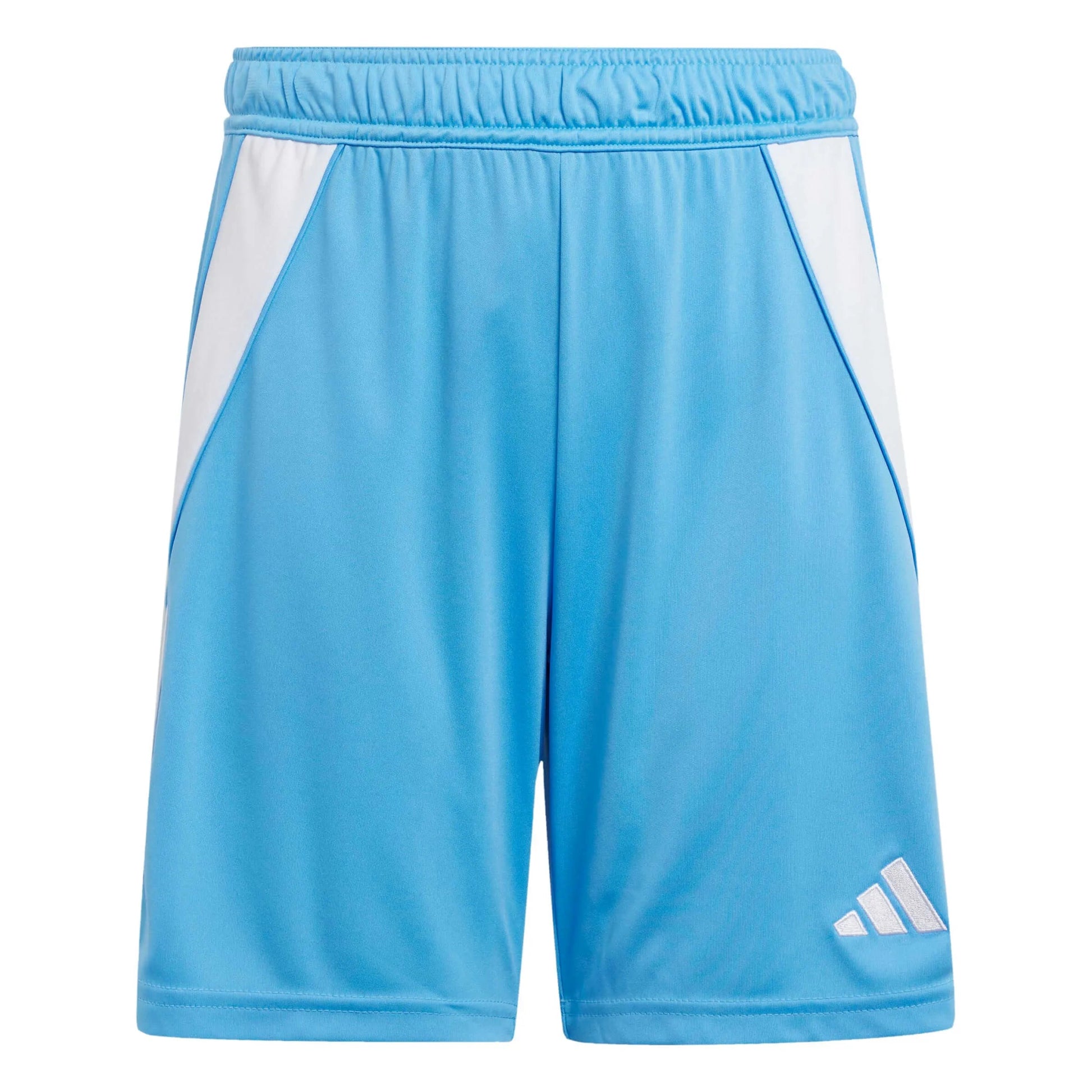 adidas Tiro 24 Youth Goalkeeper Shorts Blue Burst (Front)