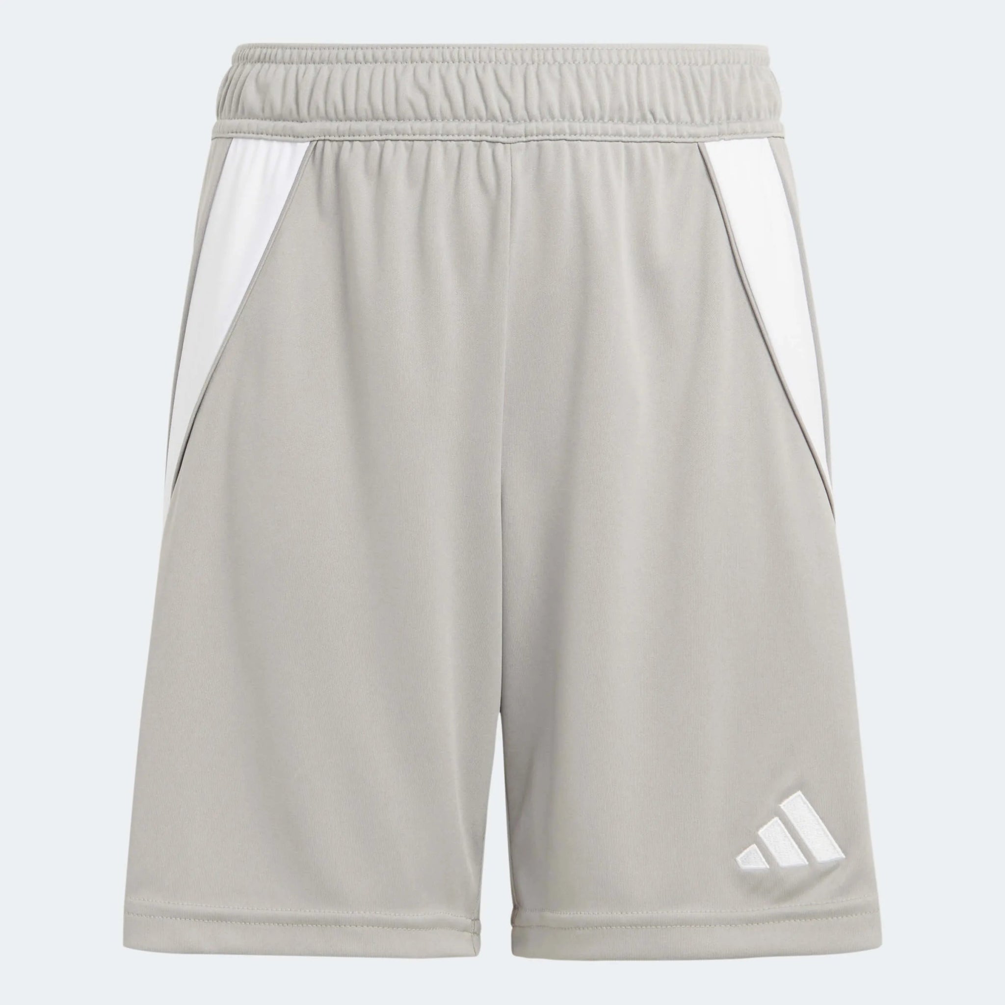 adidas Tiro 24 Youth Shorts Grey-White (Front)