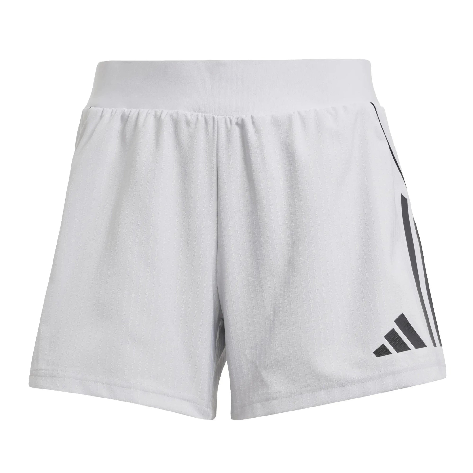 adidas Tiro 25 CM Women's Shorts Light Grey - Black (Front)
