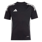 adidas Tiro 25 Youth Competition Training Soccer Jersey Black-Grey (Front)