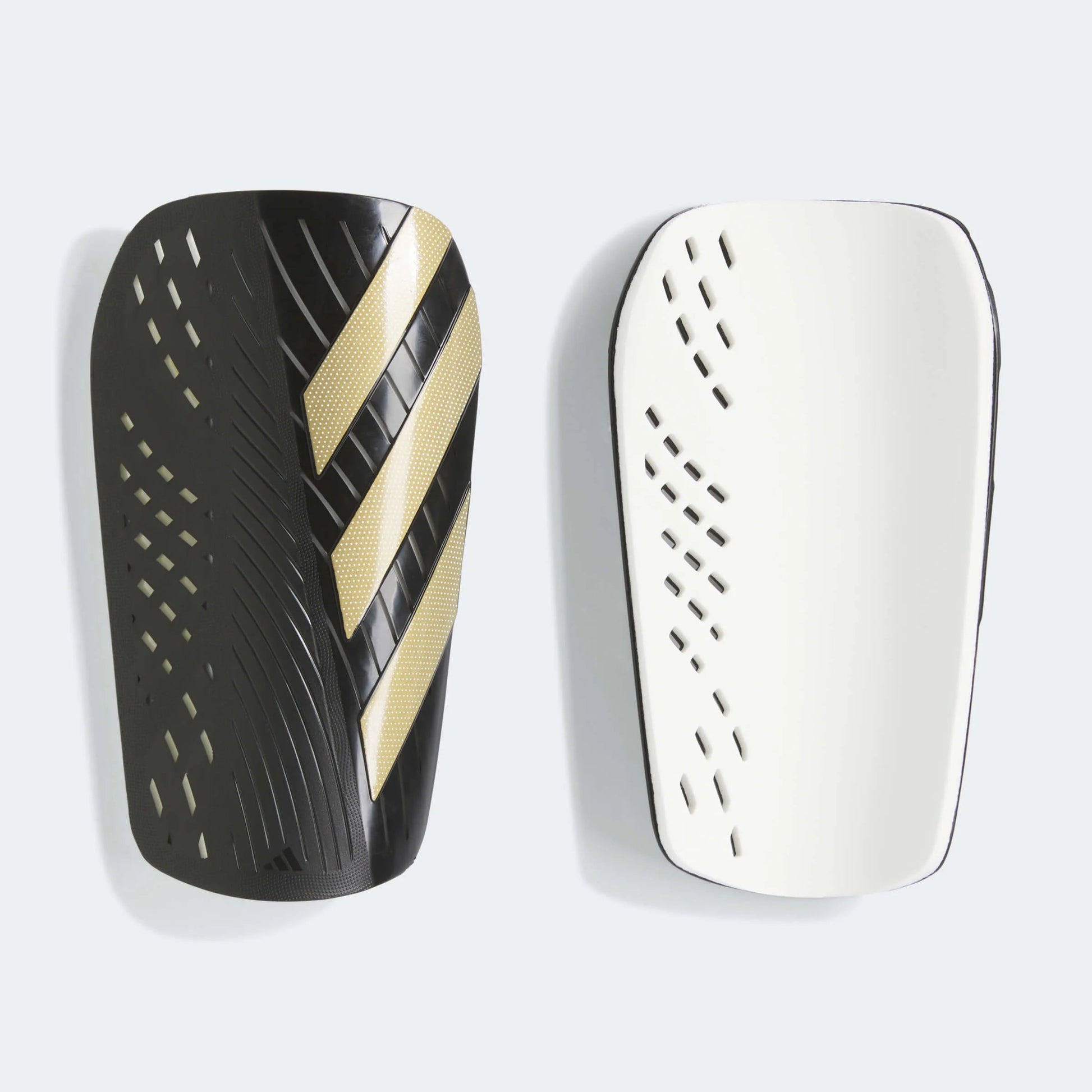 adidas Tiro Club Shin Guards Black - Gold Metallic (Pair)