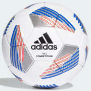 Adidas Tiro Competition Ball - White-Royal-Silver