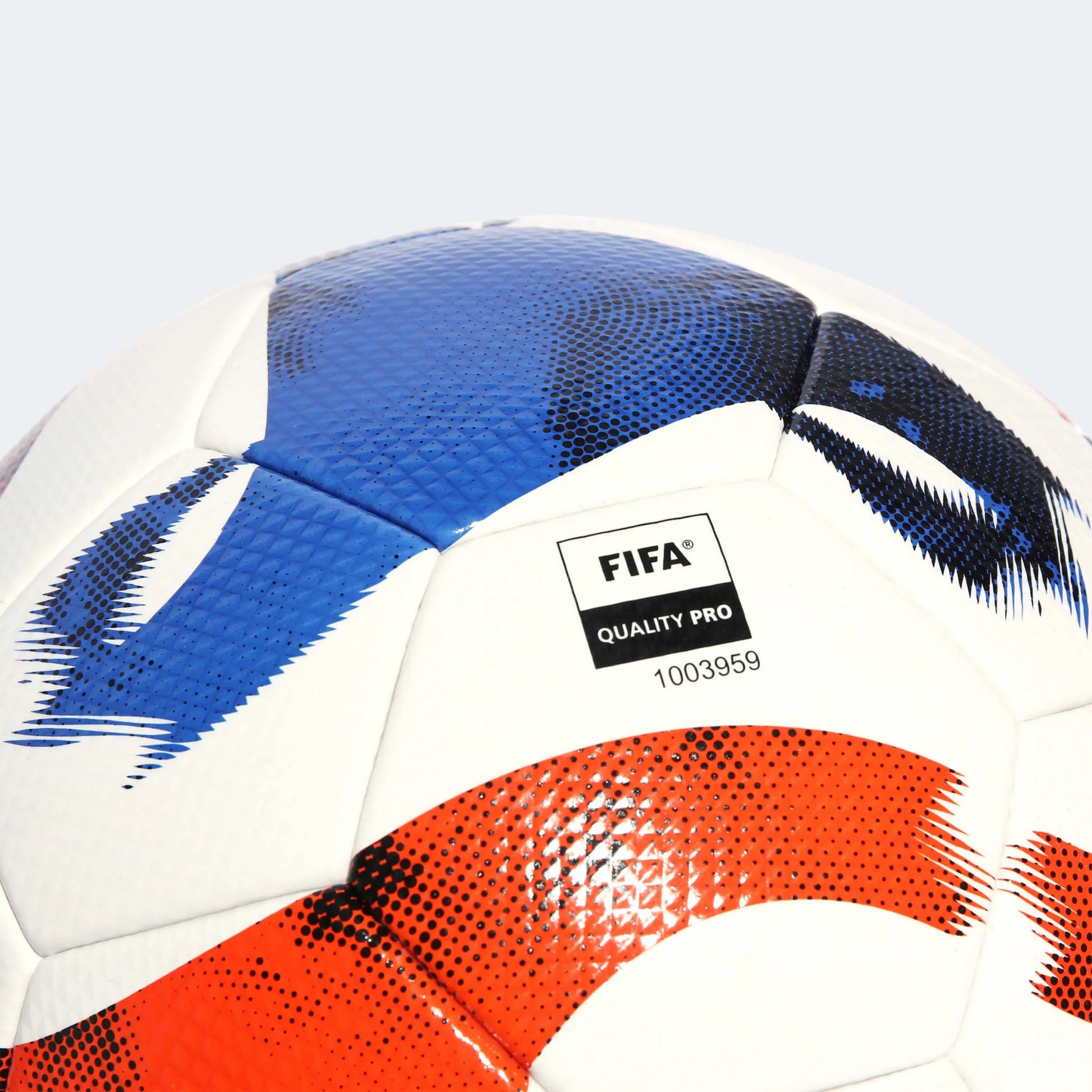 adidas Tiro Competition Ball - White-Solar Orange-Blue
