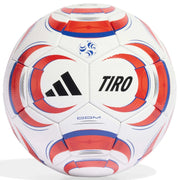 adidas Tiro Competition Soccer Ball White / Black / Lucid Red (Front)
