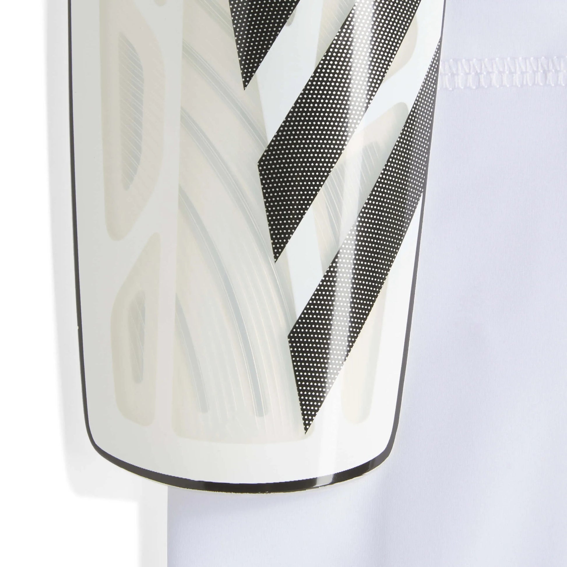 adidas Tiro League Shin Guards White / Black / Silver Metallic (Detail 2)