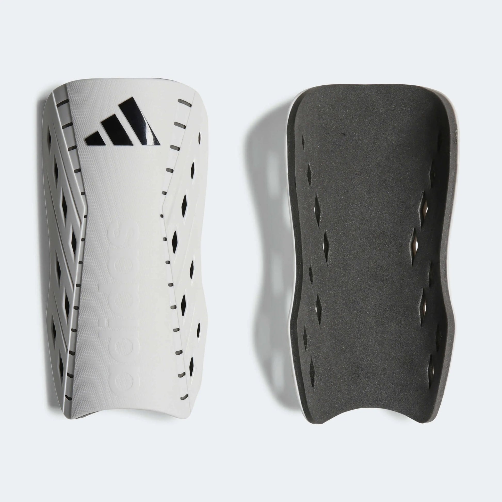 adidas Tiro SG Club Shin Guards - White-Black