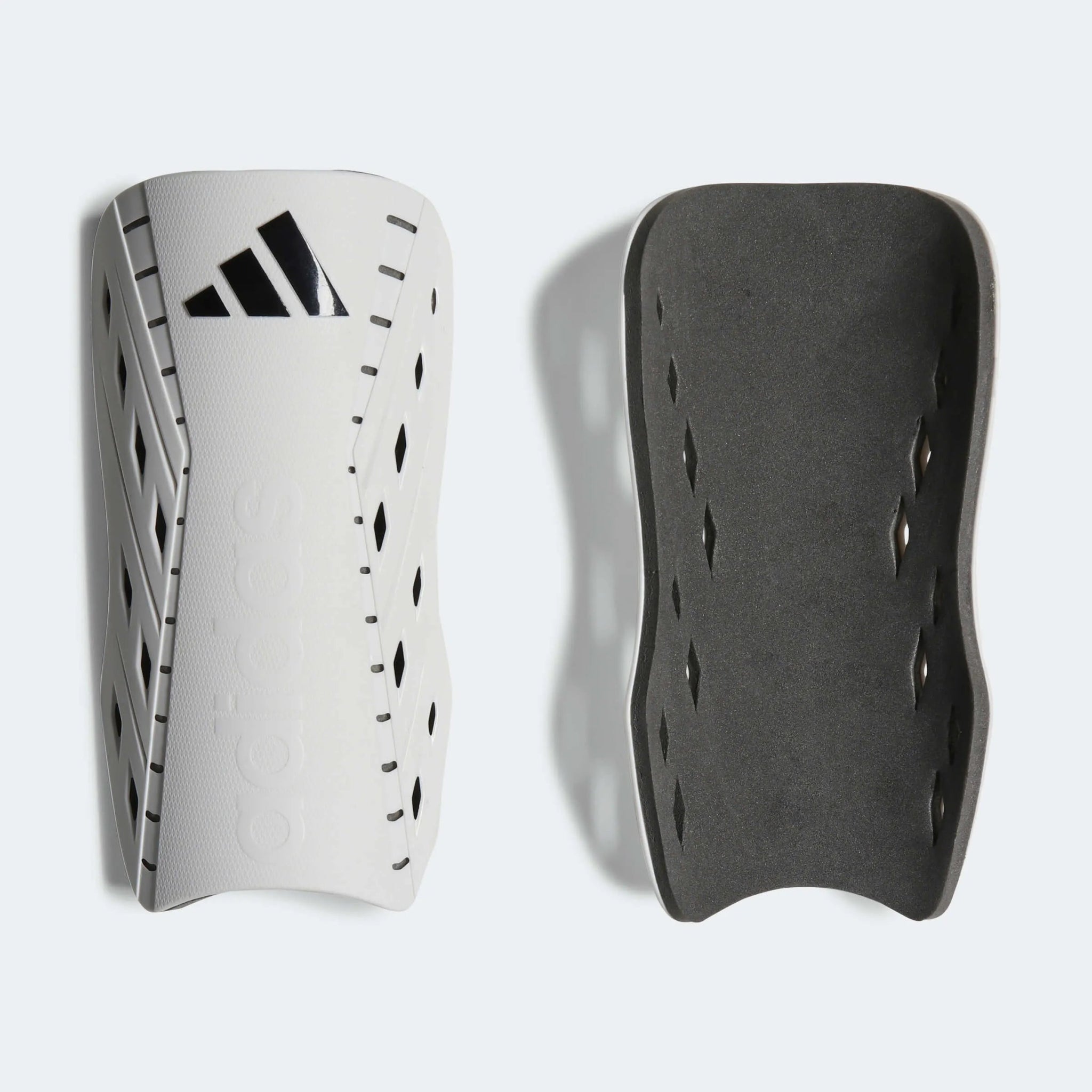 adidas Tiro SG Club Shin Guards - White-Black