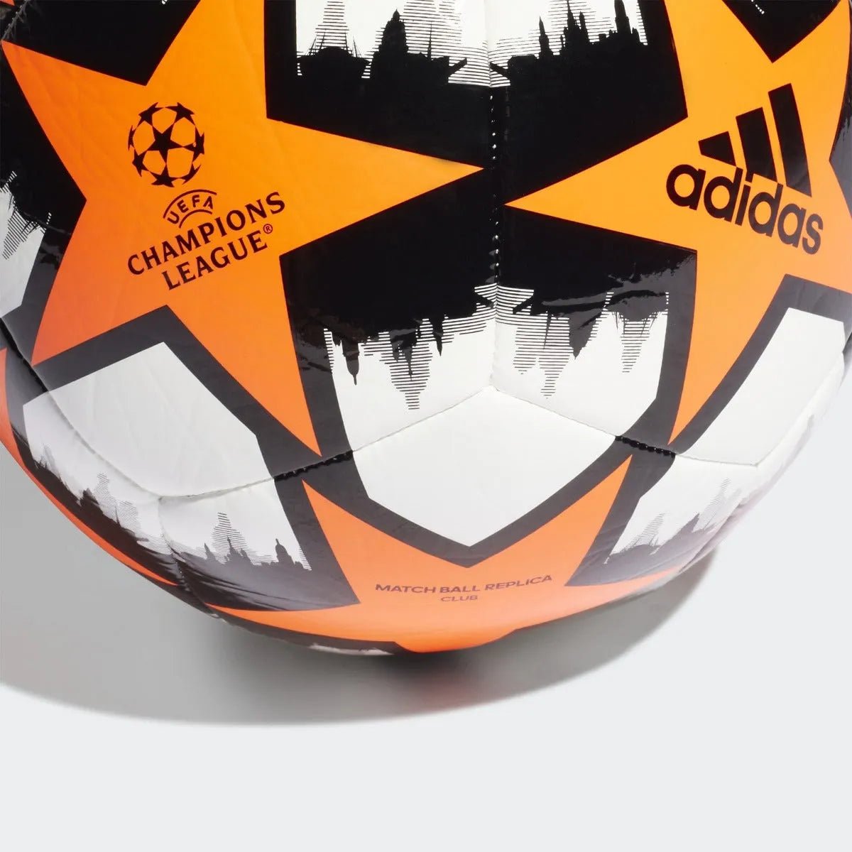 adidas UCL Club St. Petersburg Ball - Orange-White-Black