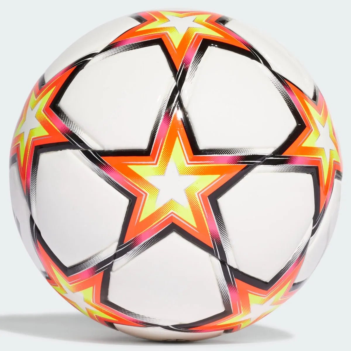 Adidas UCL MINI Pyrostorm Ball - White-Solar Red-Yellow