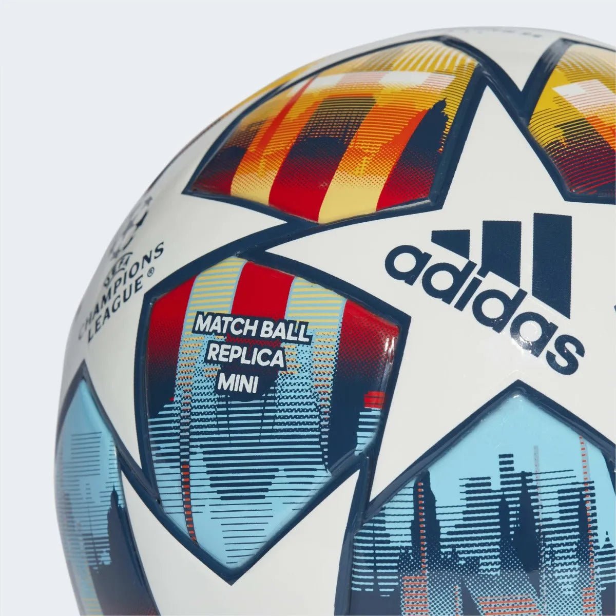 adidas UCL Mini St. Petersburg Soccer Ball - White-Pantone