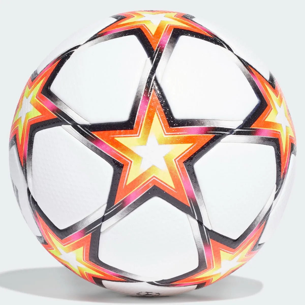 Adidas UCL PRO Pyrostorm Ball - White-Solar Red (Back)