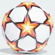 Adidas UCL PRO Pyrostorm Ball - White-Solar Red (Back)