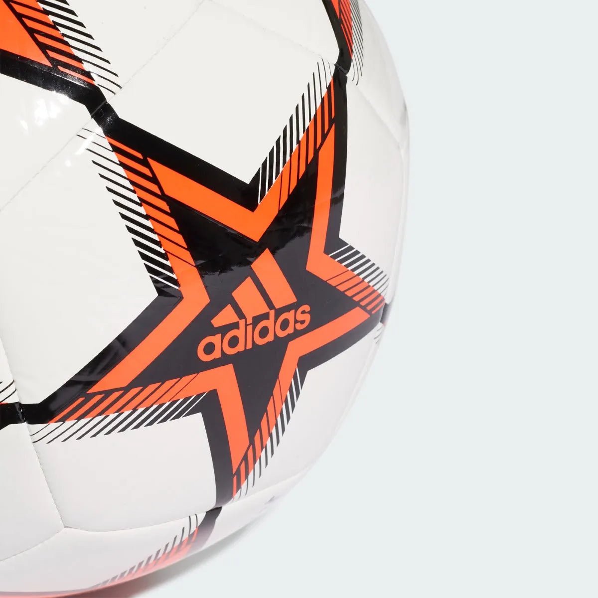 Adidas UCL Pyrostorm Club Ball - White-Red-Black