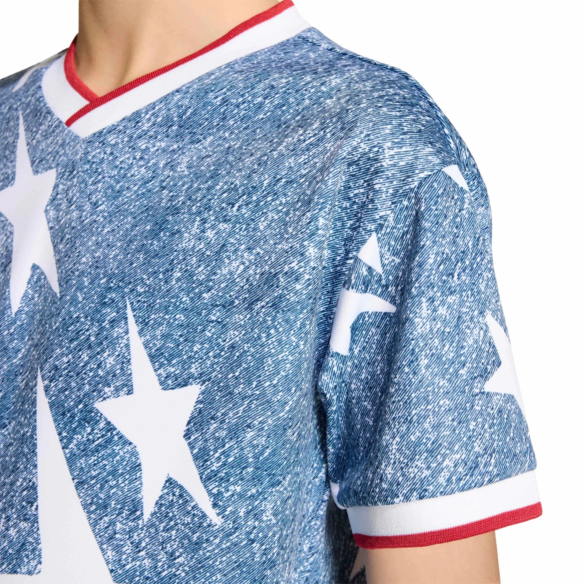 adidas USA Youth Denim Graphic Jersey