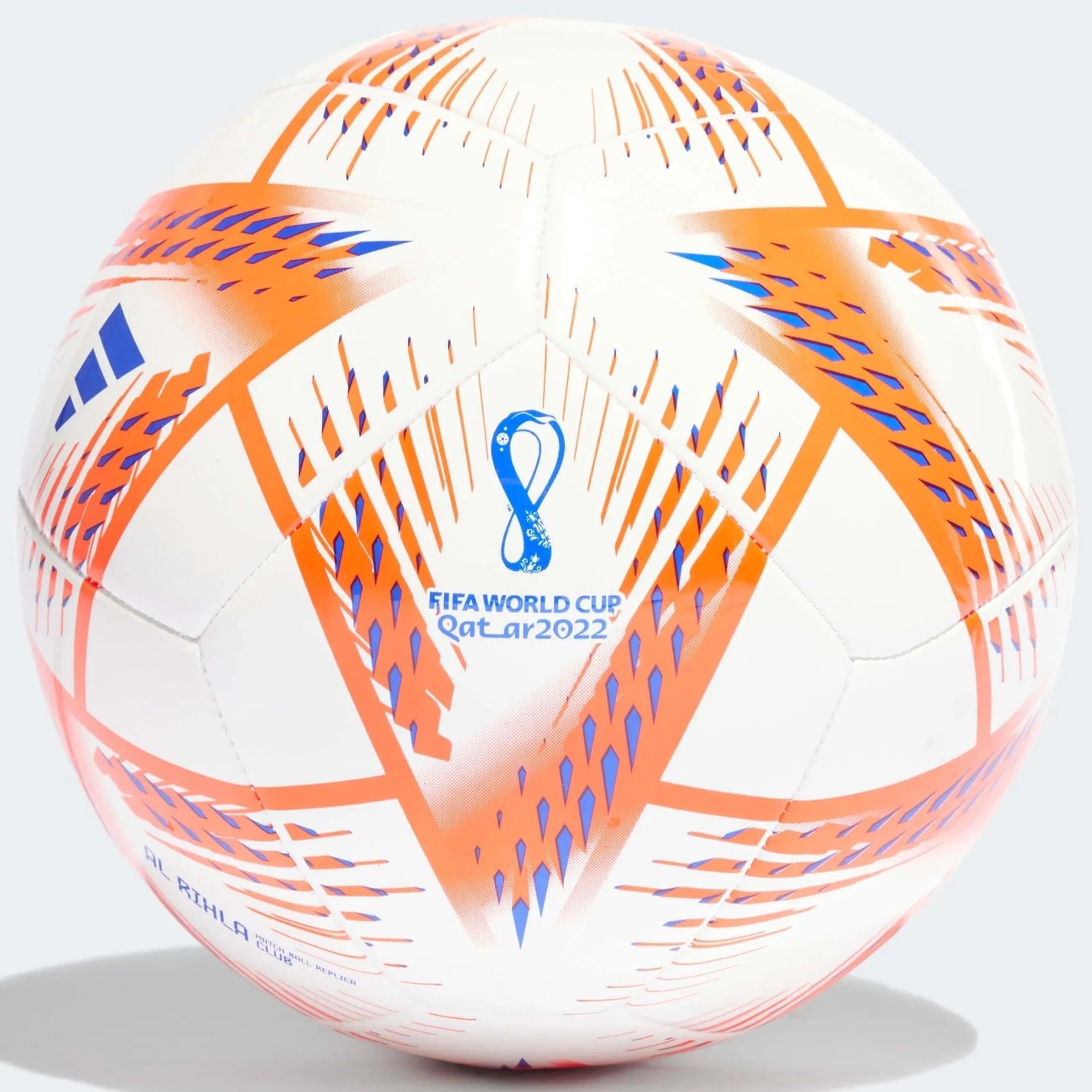 adidas WC22 Al Rihla Club Ball - White-Red