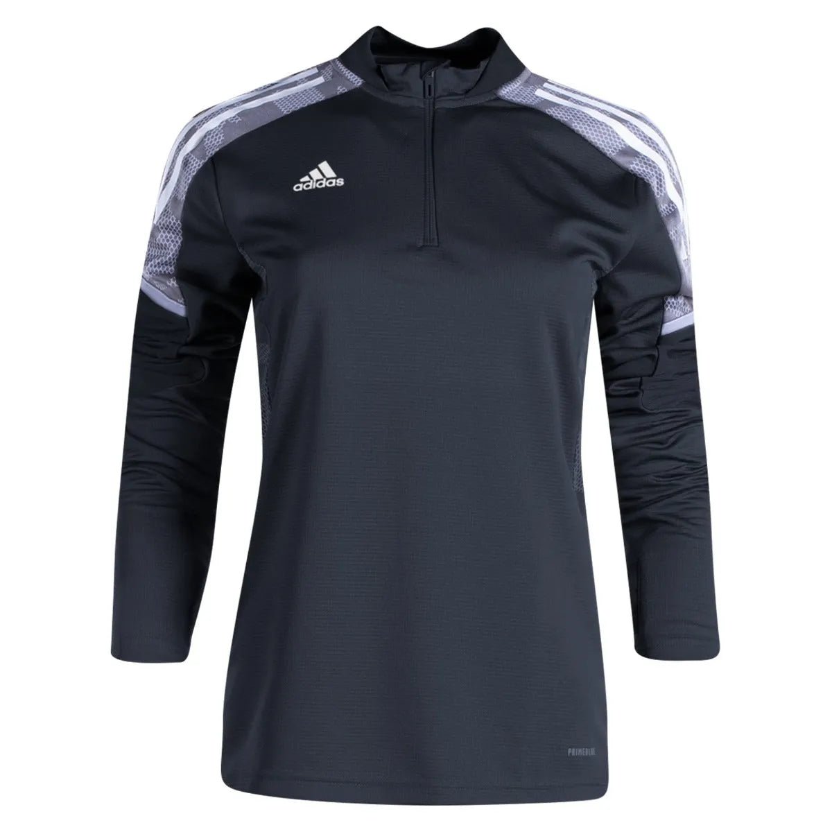 Adidas Women Condivo 21 Track Top - Black-White (Front)