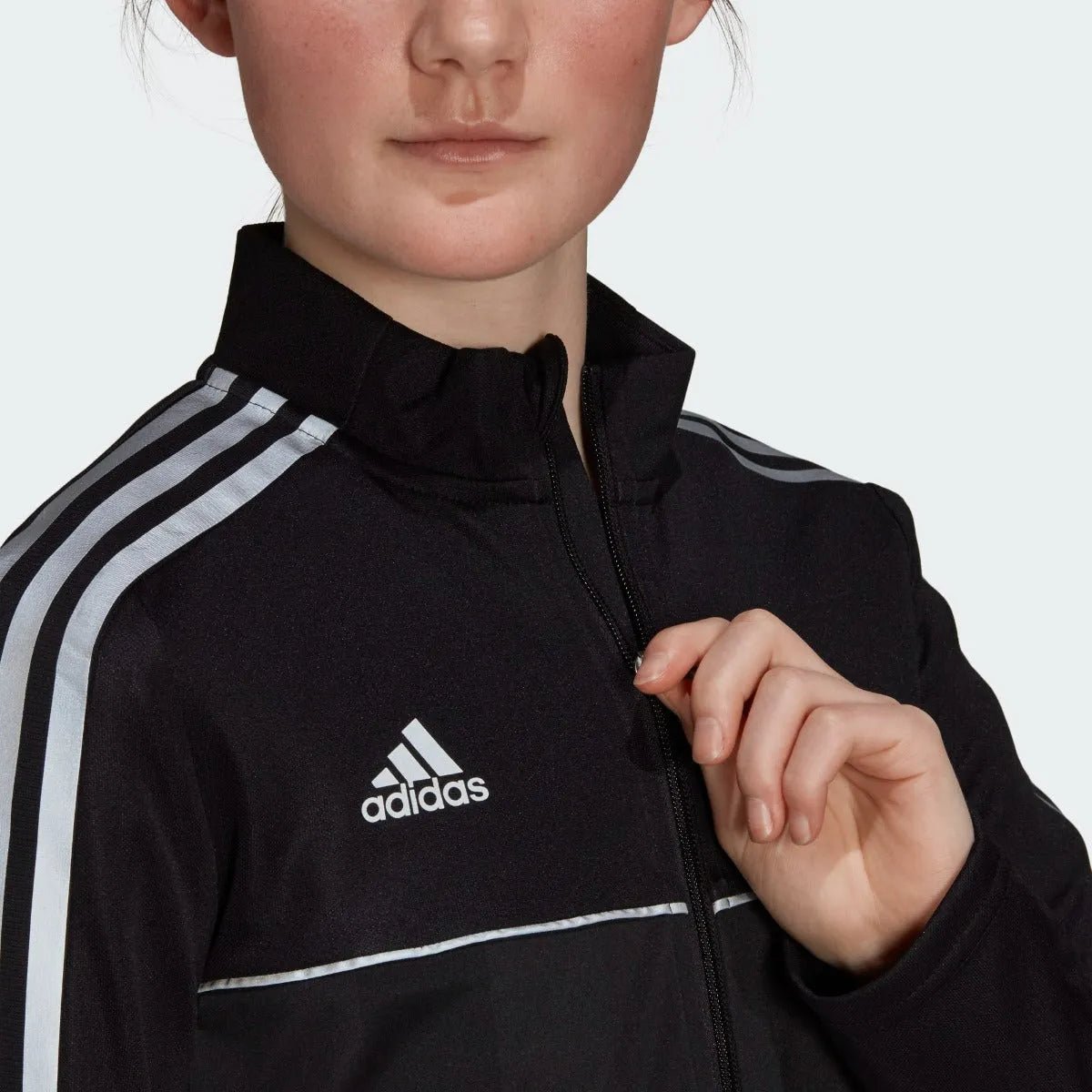 Adidas Women Tiro Track Jacket - Black (Detail 1)