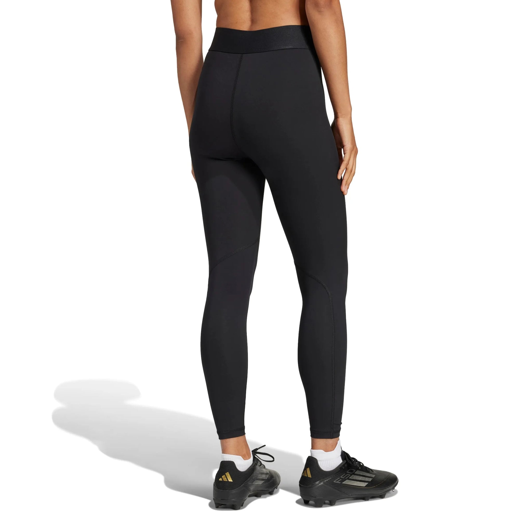 adidas Women's Techfit Long Tights Black (Model - Back)