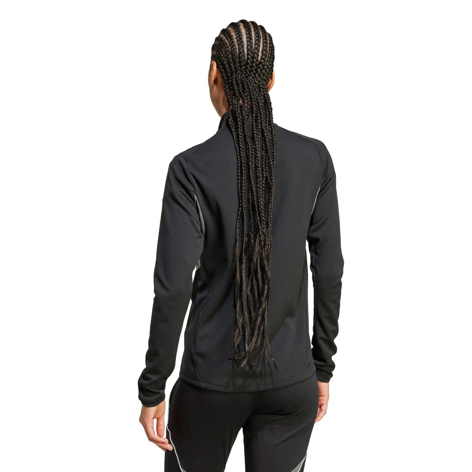 adidas Women's Tiro 25 Competition Track Jacket Black (Model - Back)