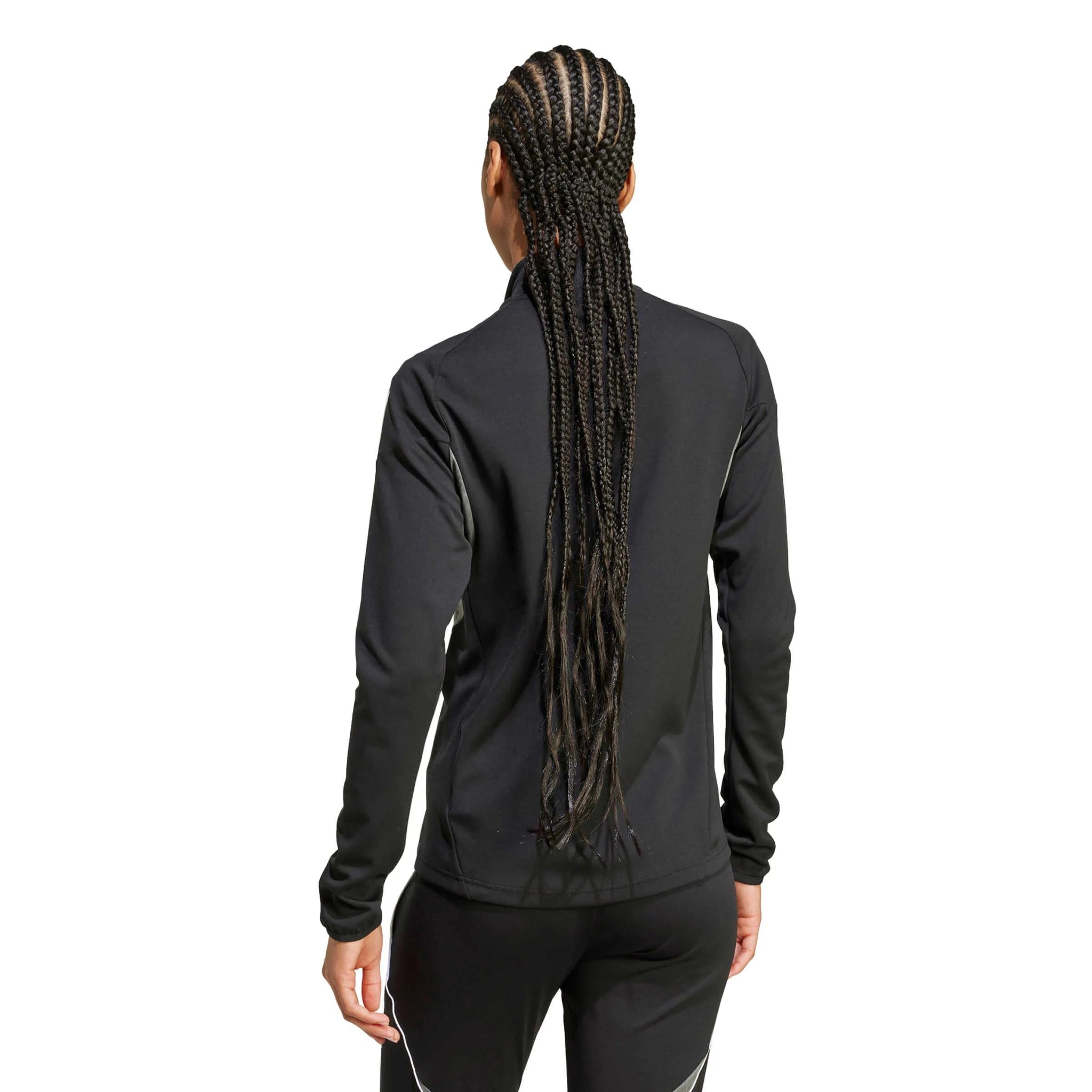 adidas Women's Tiro 25 Competition Track Jacket Black (Model - Back)