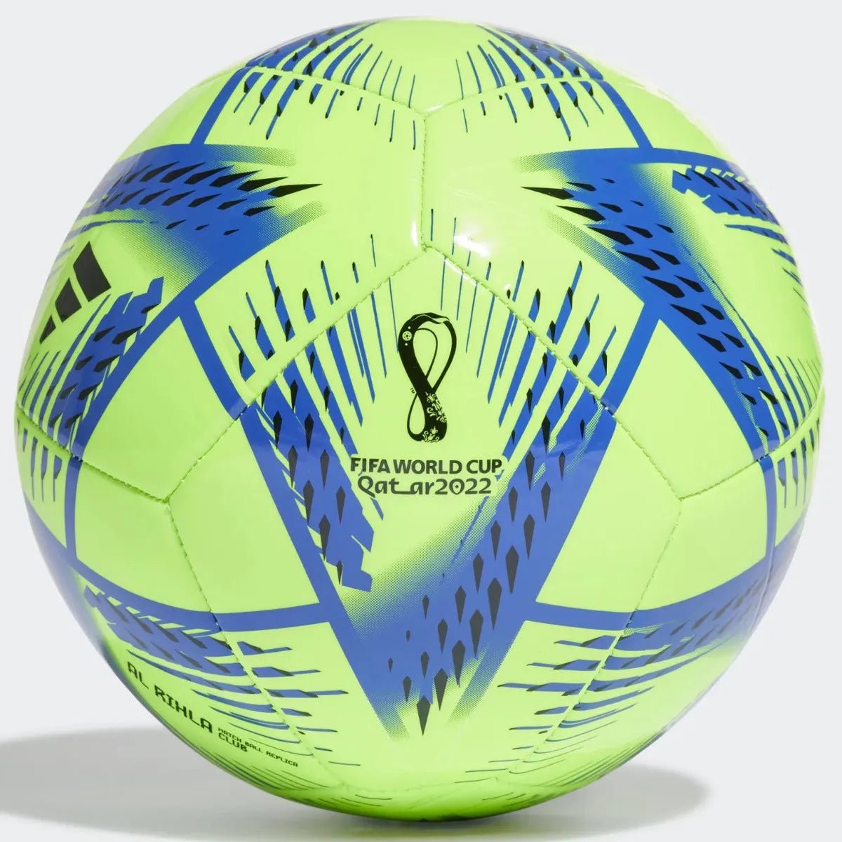 adidas World Cup 2022 Al Rihla Club Ball - Signal Green-Pantone-Black