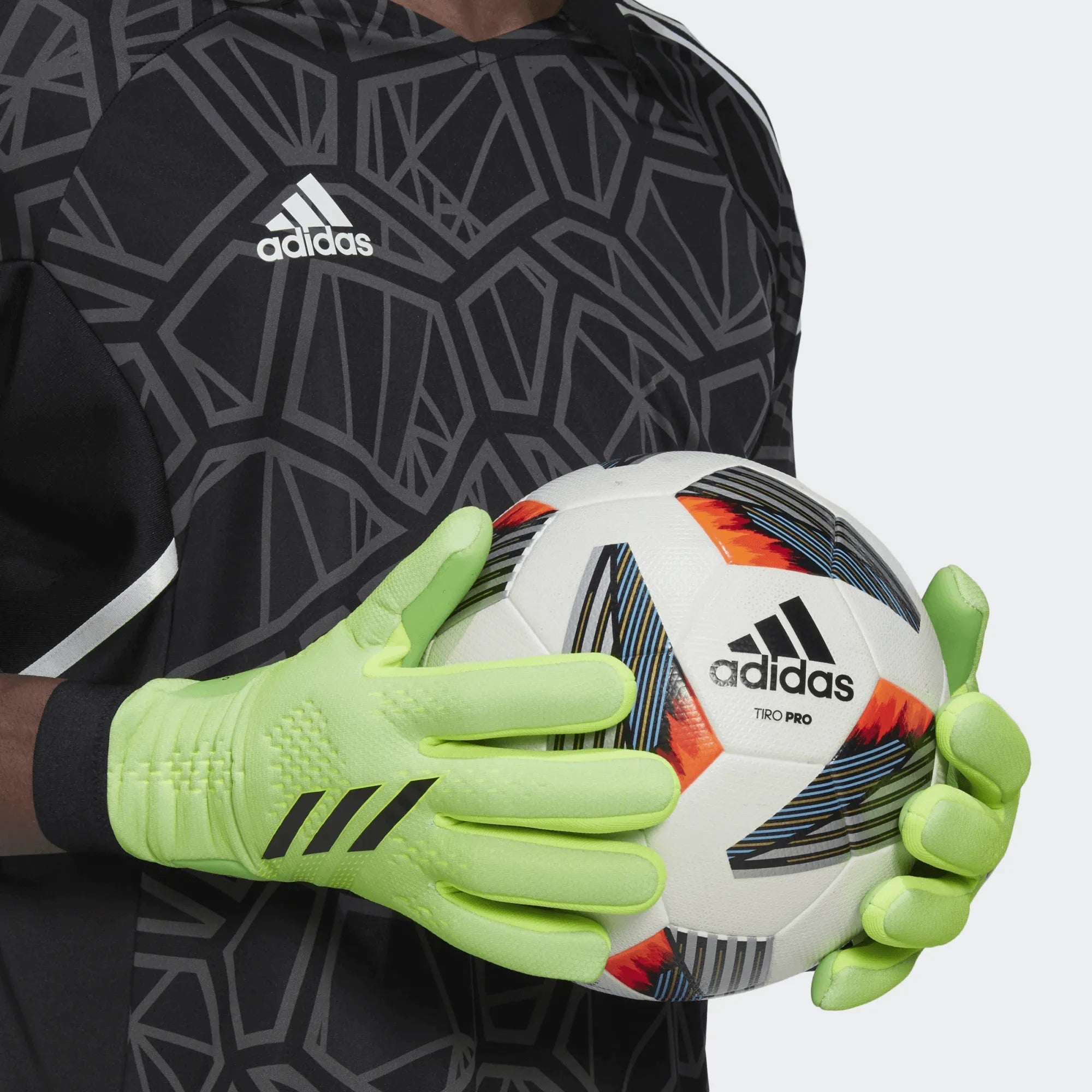 adidas X GL League Goalkeeper Glove Solar Green-Black (Model 1)