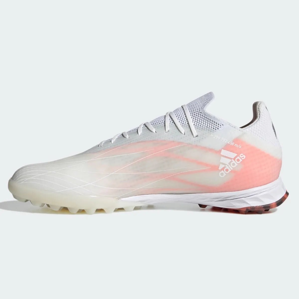 Adidas X Speedflow .1 TF - White-Iron Metallic