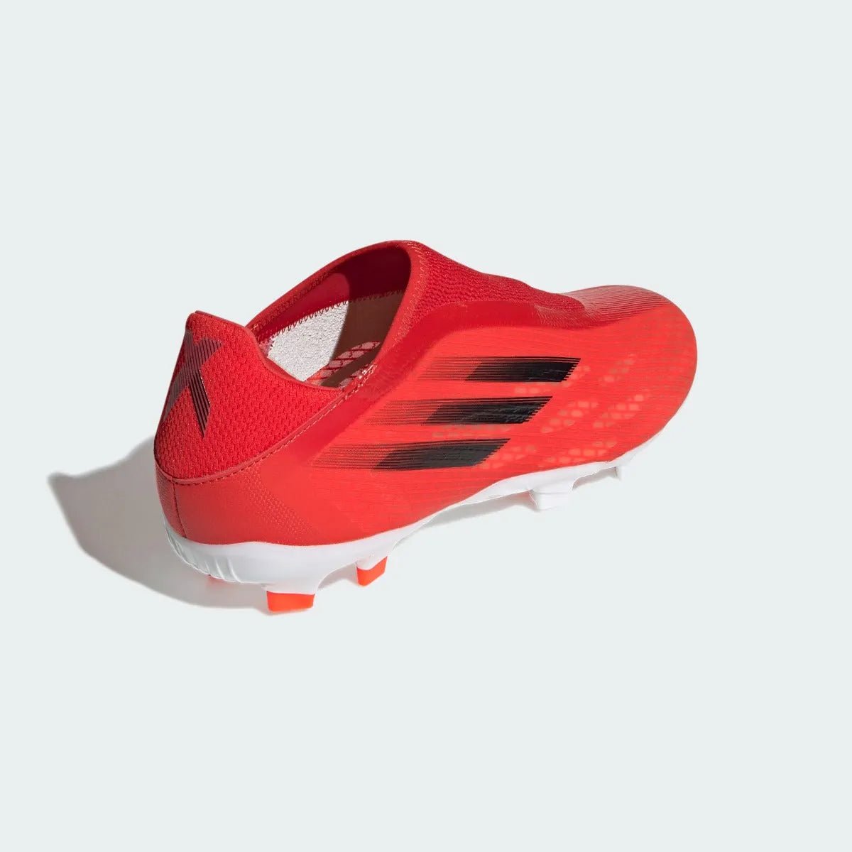 Adidas X Speedflow .3 Laceless FG - Red-Black