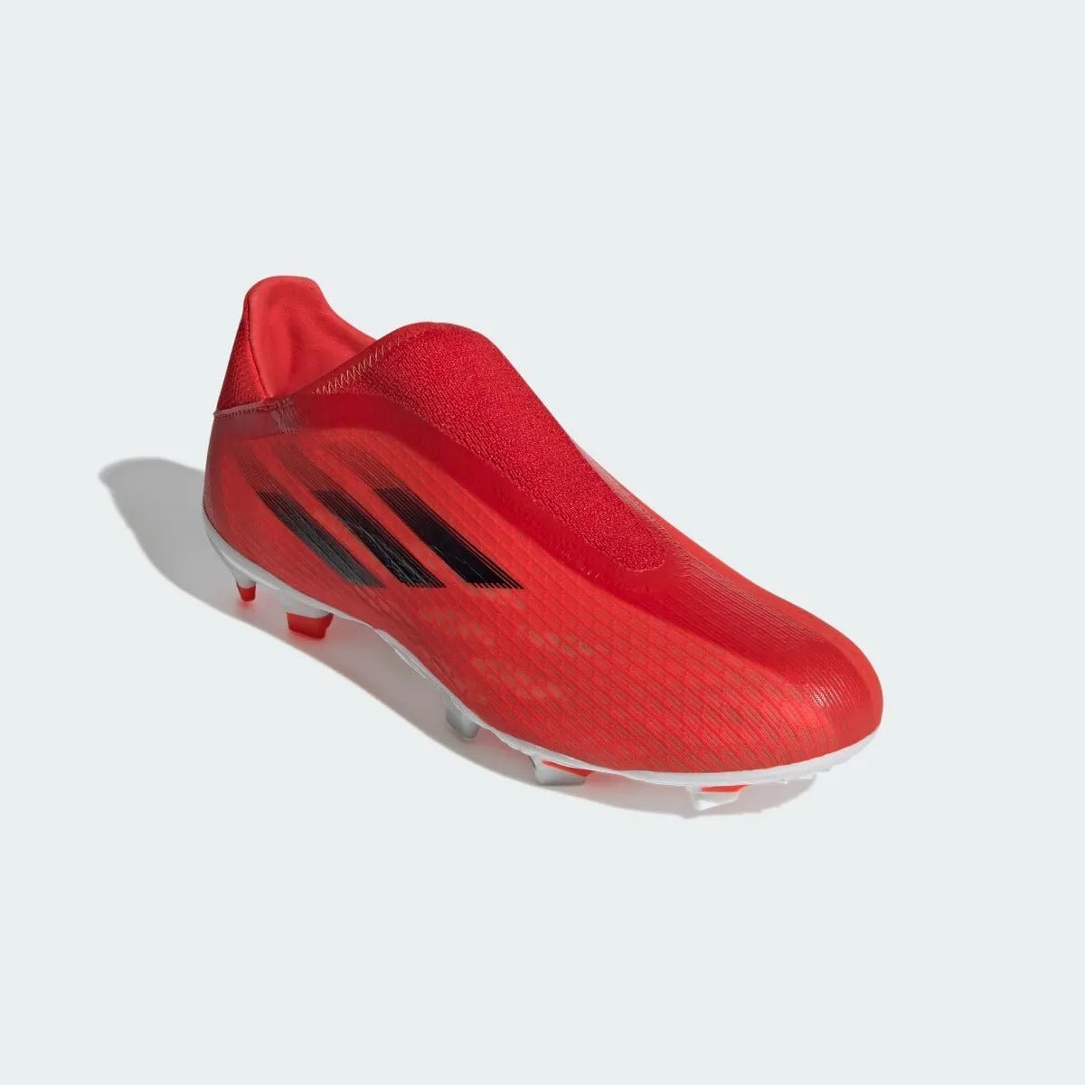 Adidas X Speedflow .3 Laceless FG - Red-Black