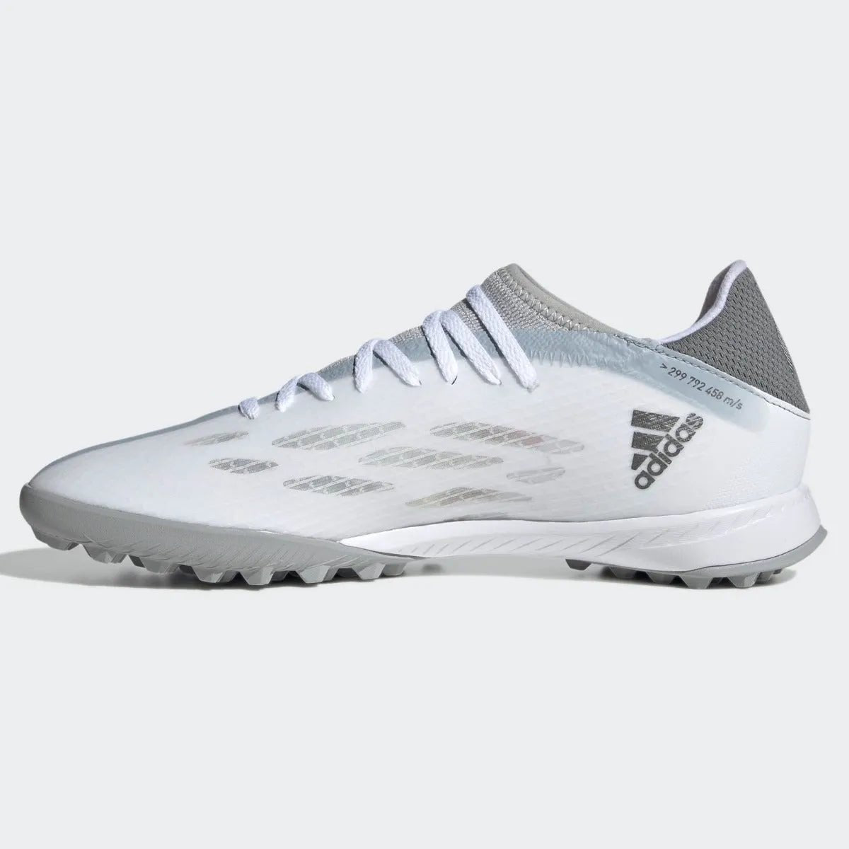 Adidas X Speedflow .3 TF - White-Iron Metallic