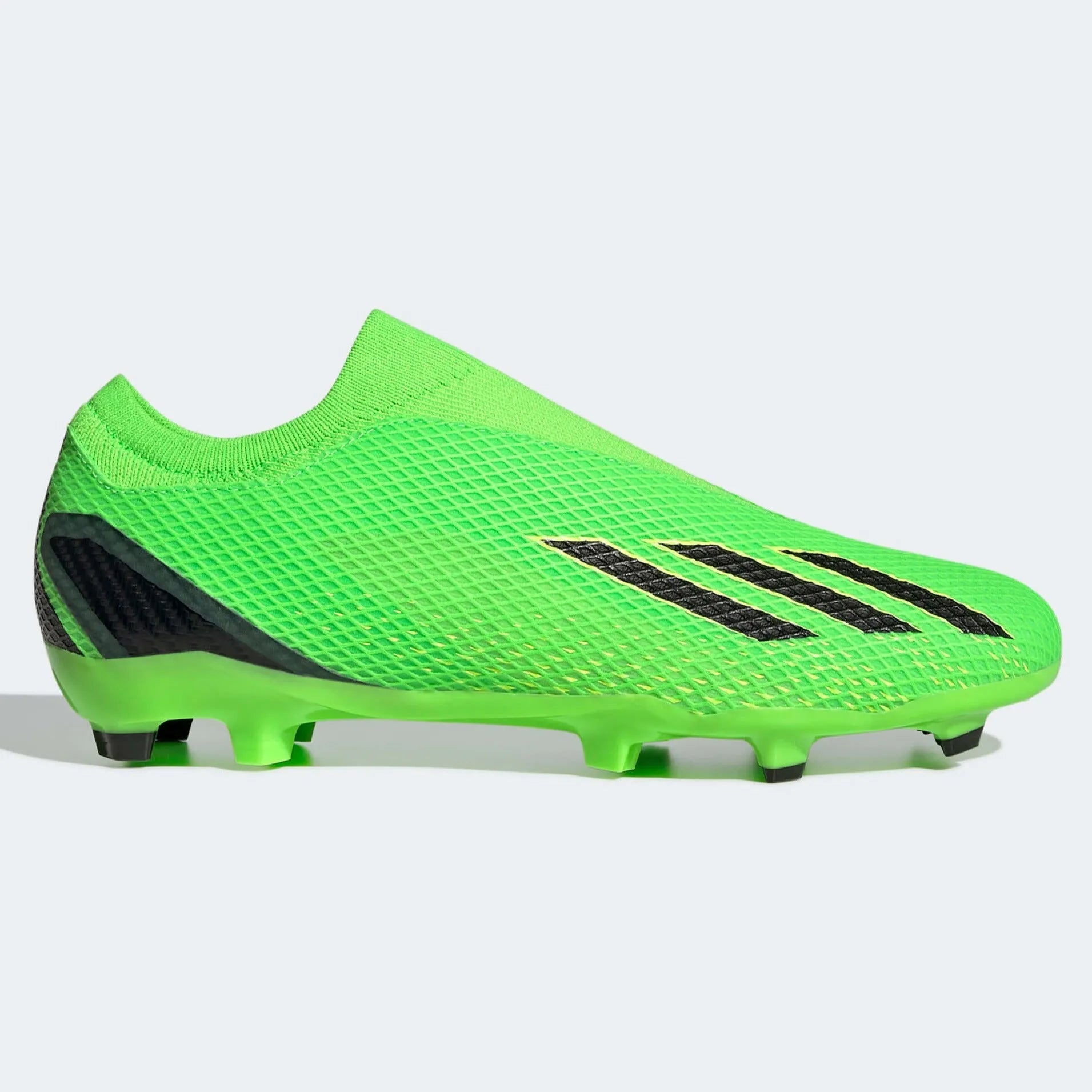 adidas X SpeedPortal .3 Laceless FG - Solar Green-Black