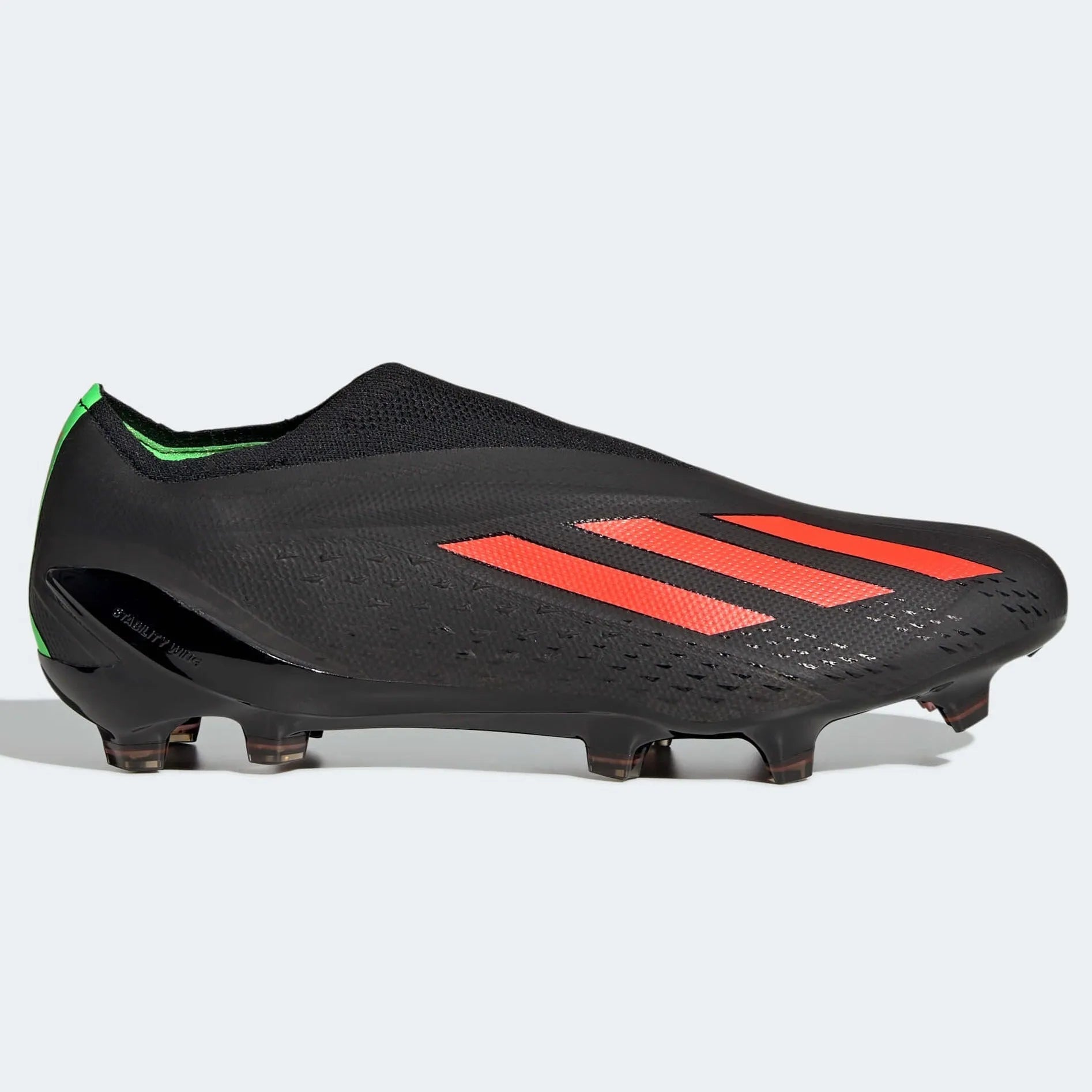 adidas X SpeedPortal + FG - Black-Solar Red