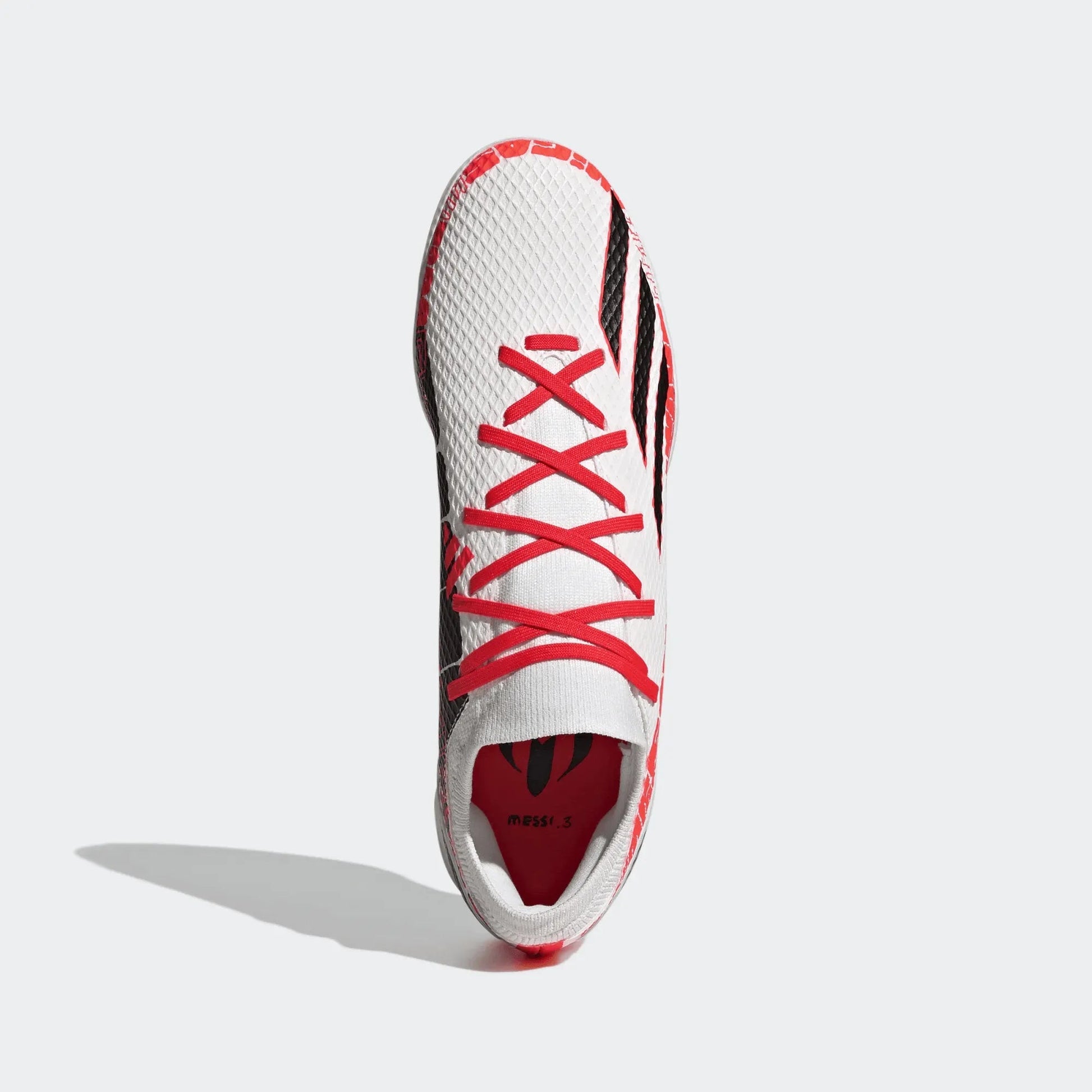 adidas X SpeedPortal Messi .3 Indoor - White-Black-Solar Red
