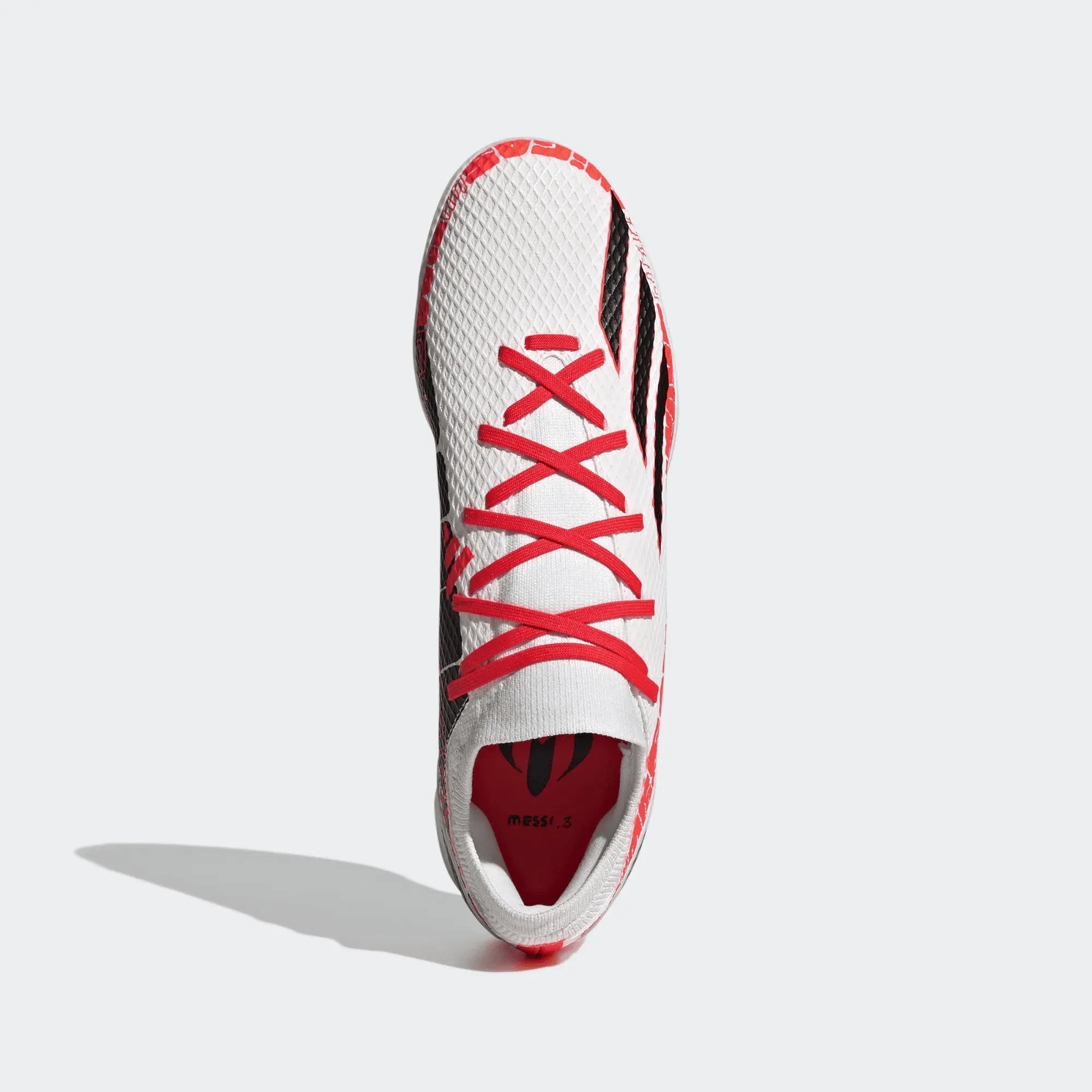 adidas X SpeedPortal Messi .3 Indoor - White-Black-Solar Red