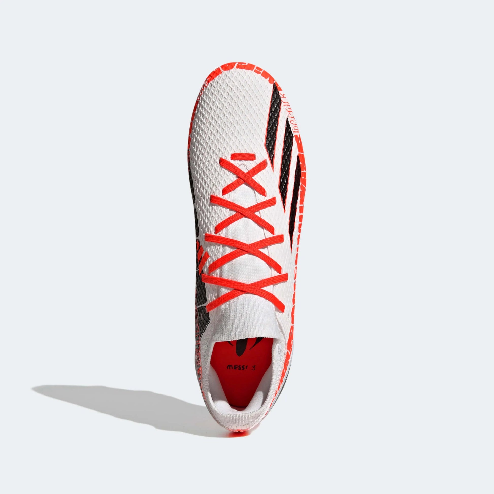 adidas X Speedportal Messi.3 FG - White-Solar Red