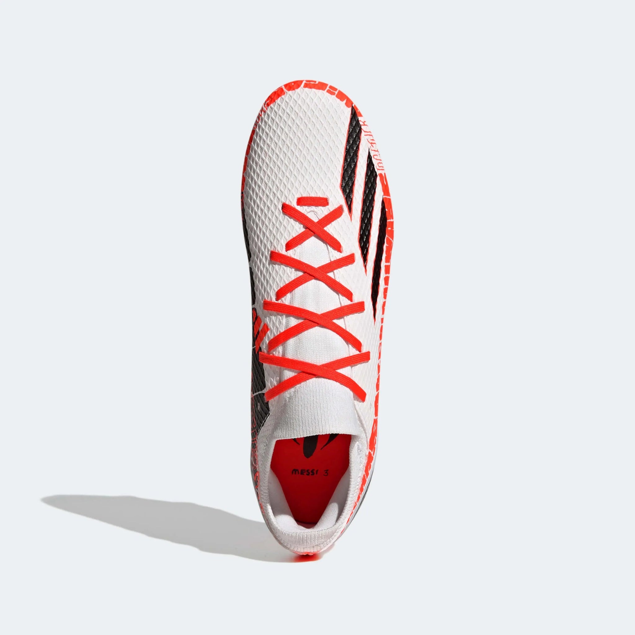 adidas X Speedportal Messi.3 FG - White-Solar Red