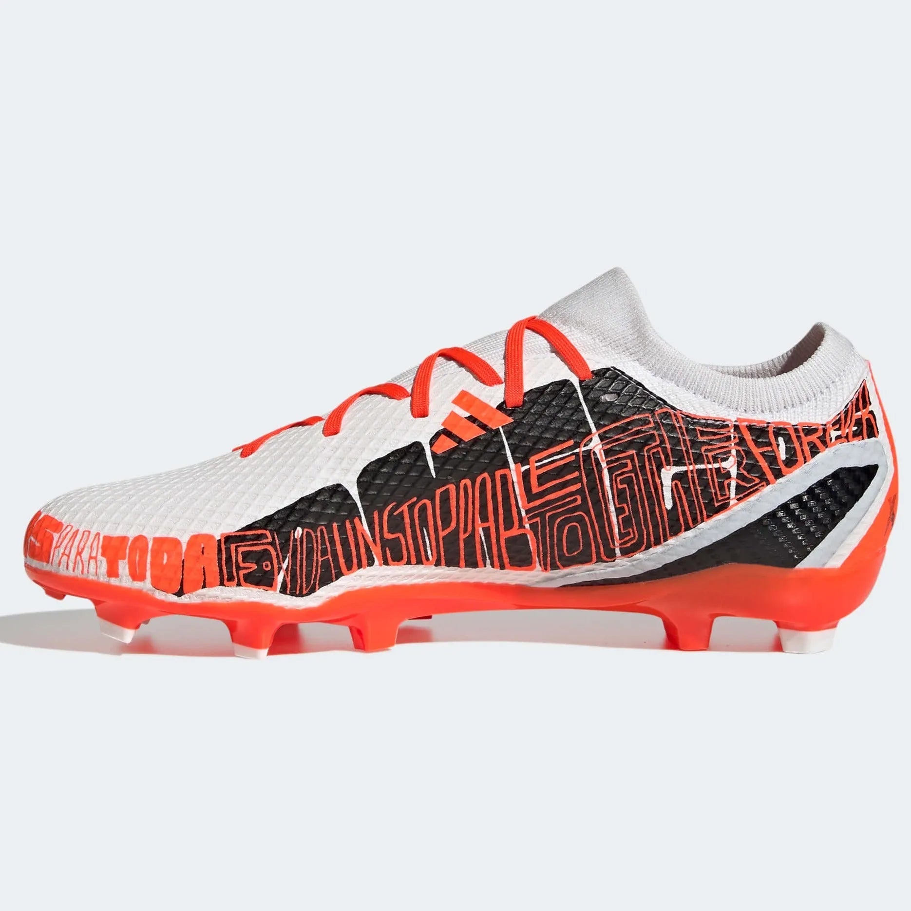 adidas X Speedportal Messi.3 FG - White-Solar Red