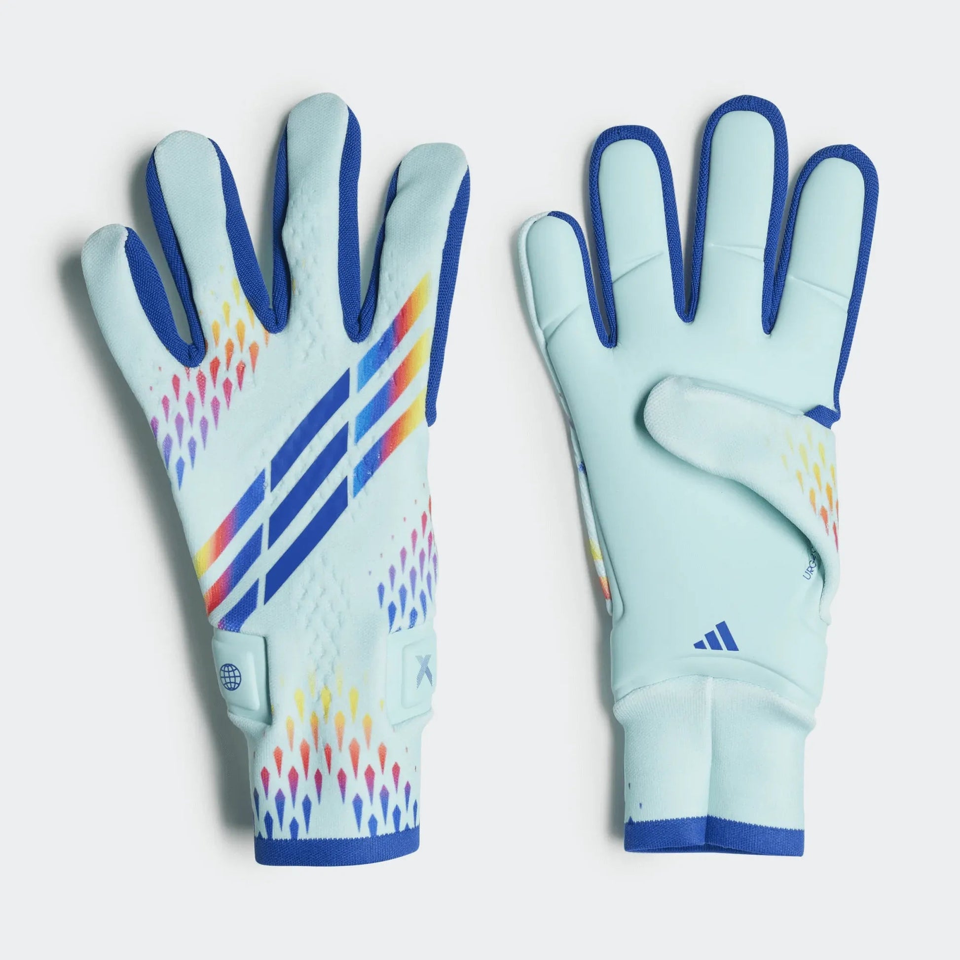 adidas X Speedportal Pro Goalkeeper Gloves - Aqua-Blue