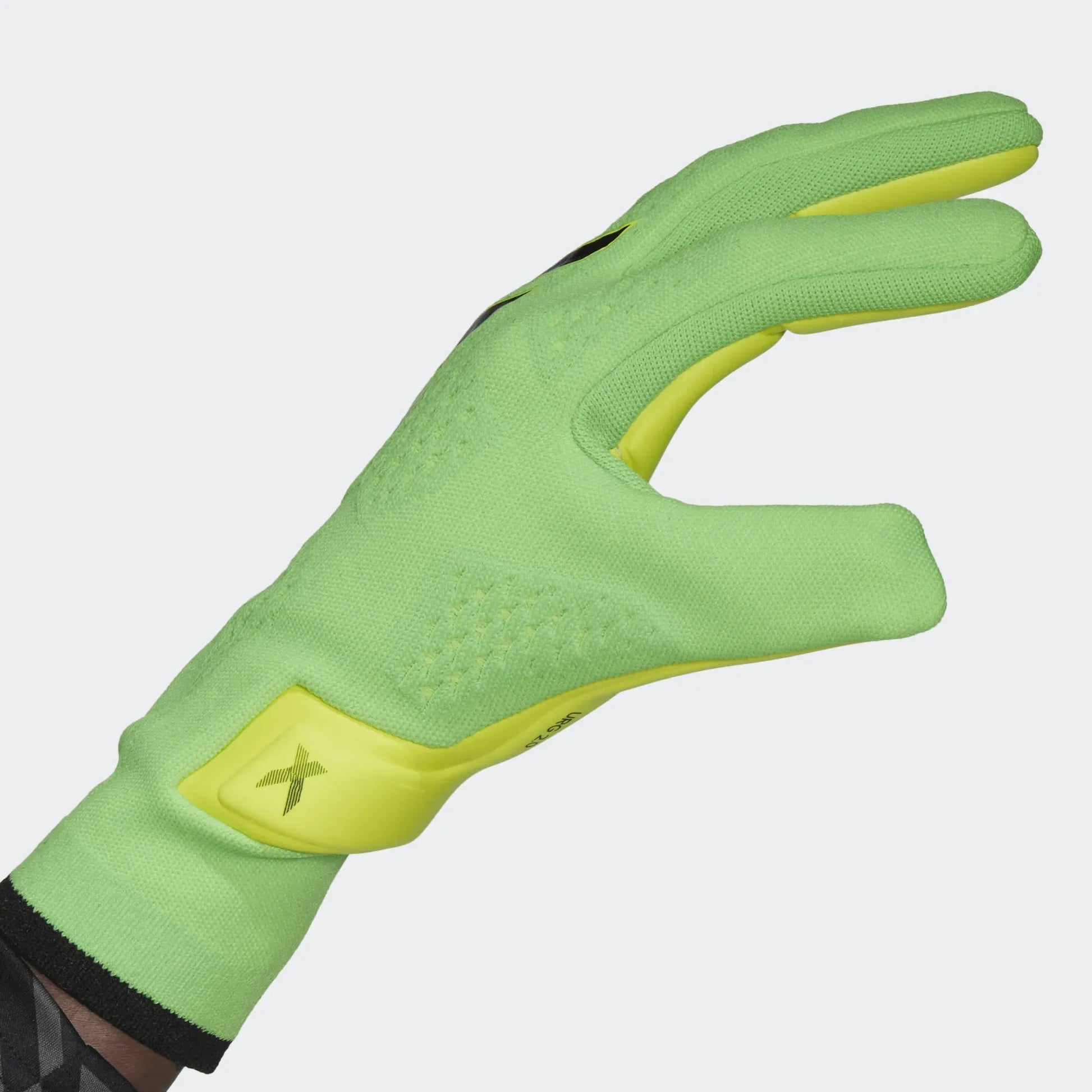 adidas X Speedportal Pro Goalkeeper Gloves - Solar Green-Black-Solar Yellow