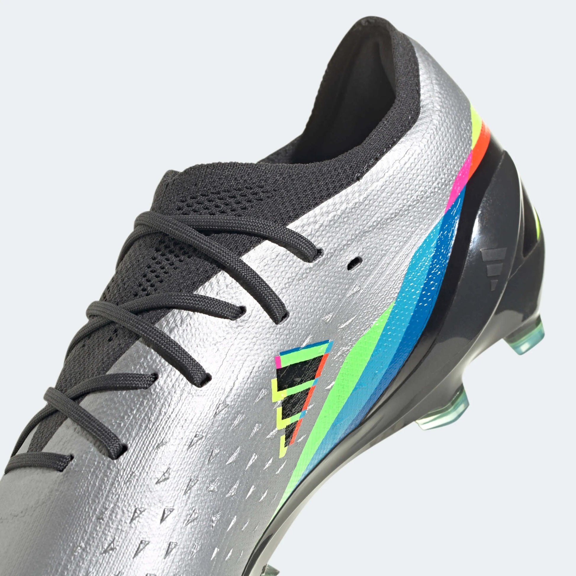 adidas X Speedportal.1 FG - Silver-Black-Yellow Soccer Cleats