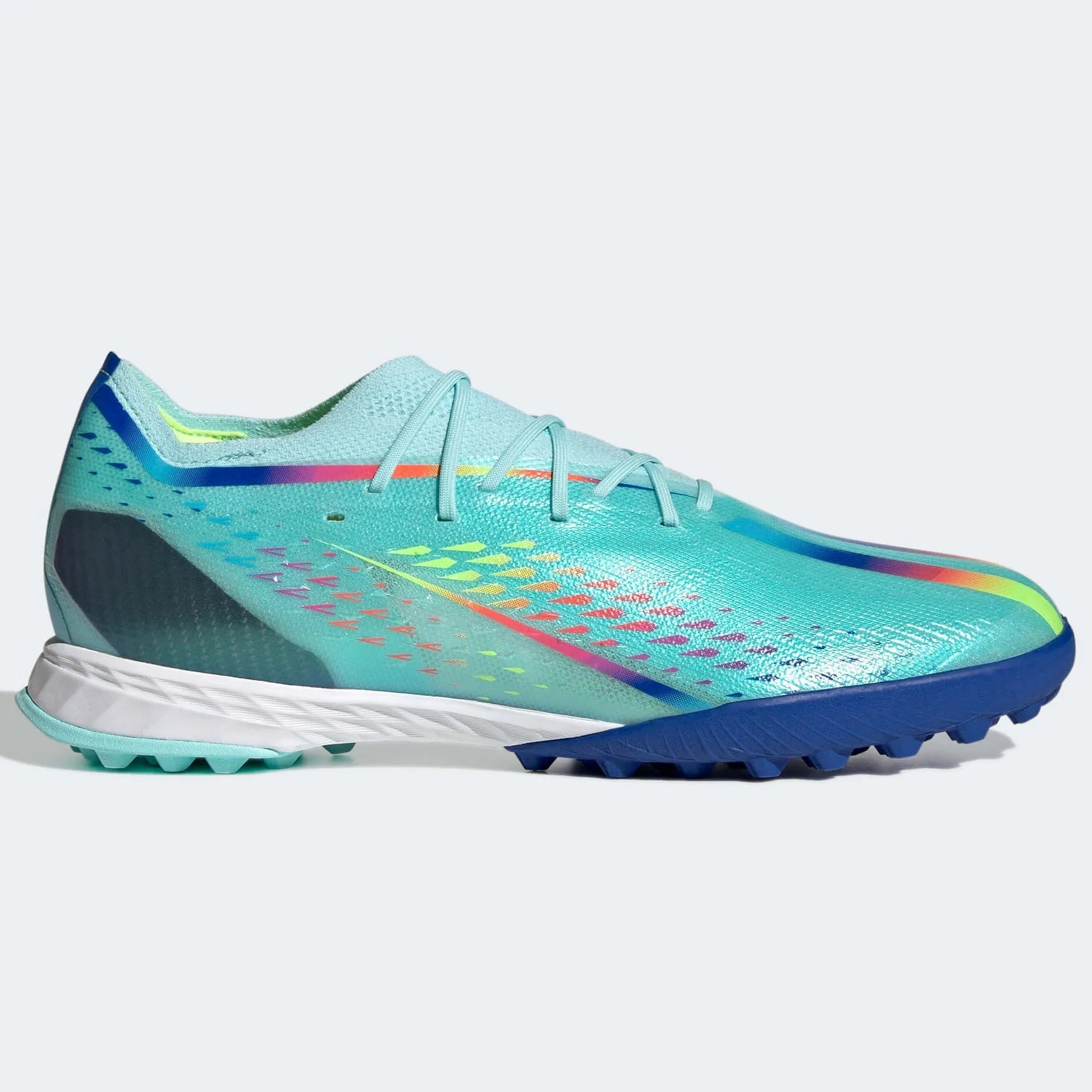 adidas X Speedportal.1 Turf - Aqua-Blue (Side 1)