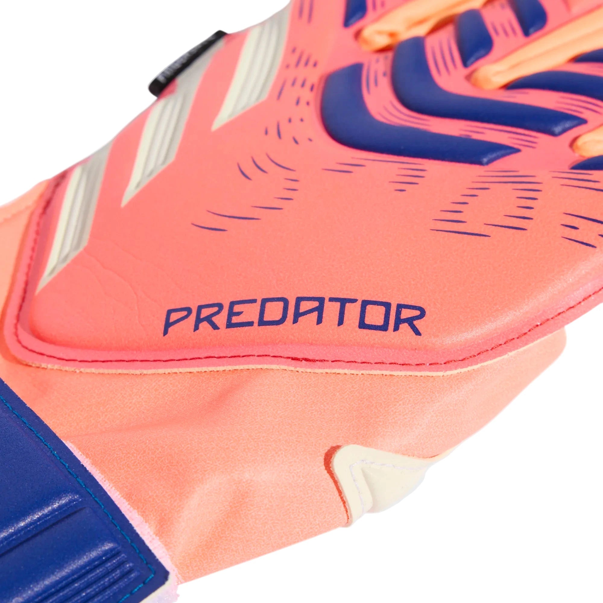 adidas Youth Predator GL Match Fingersave Goalkeeper Gloves (Detail 1)