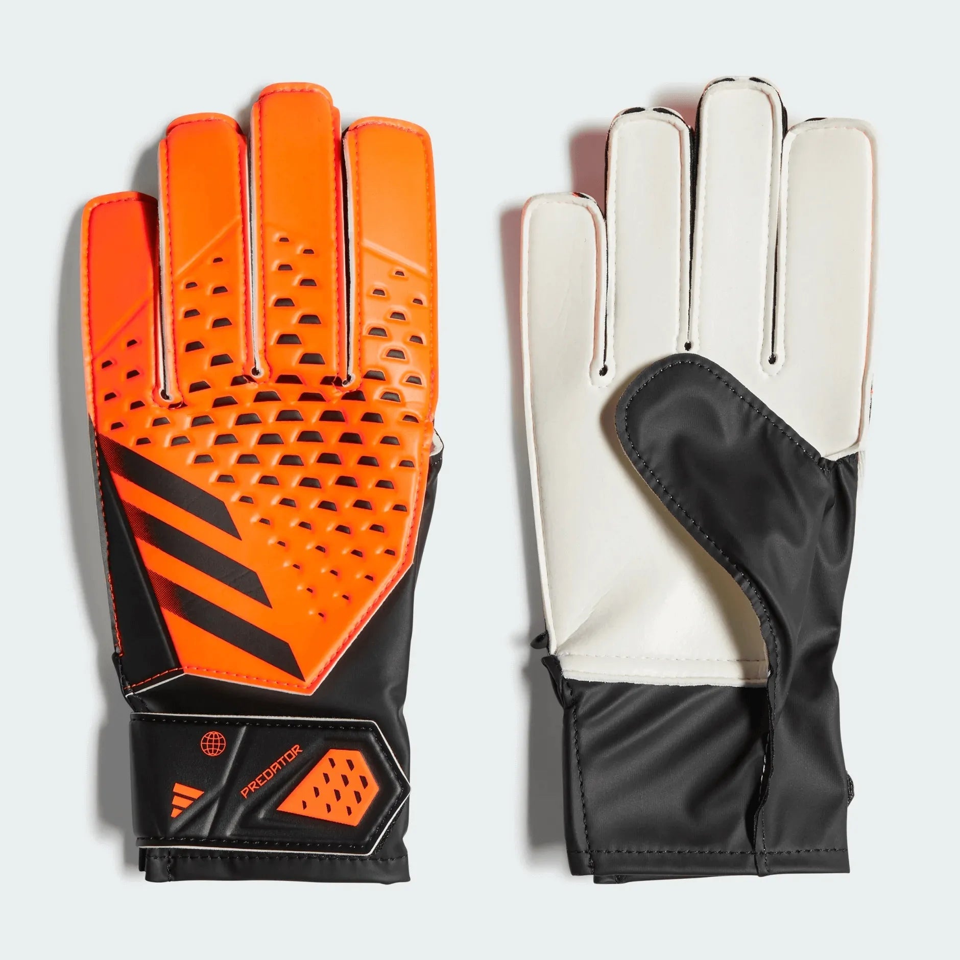 adidas Youth Predator GL Training J Gloves Solar Orange Black Black (Set)