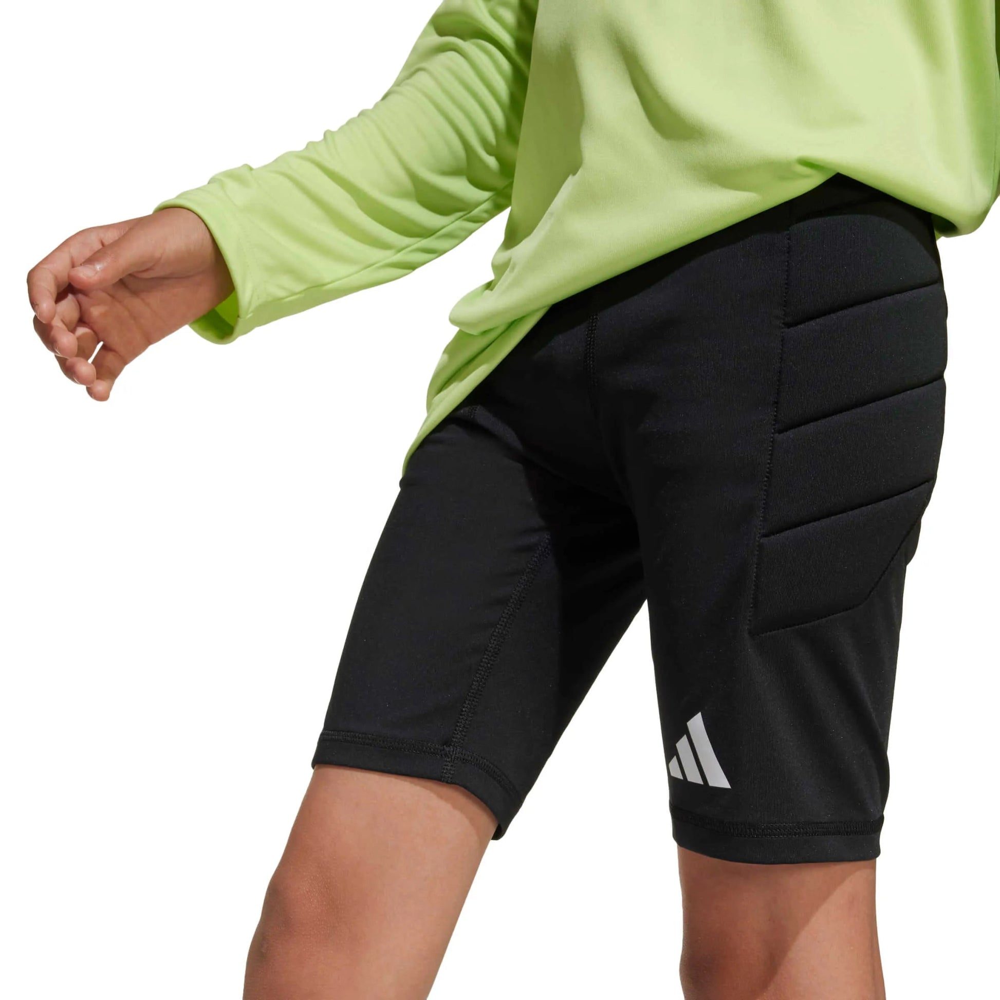 adidas Youth Squadra 25 Goalkeeper Padded Short Leggings (Detail 1)