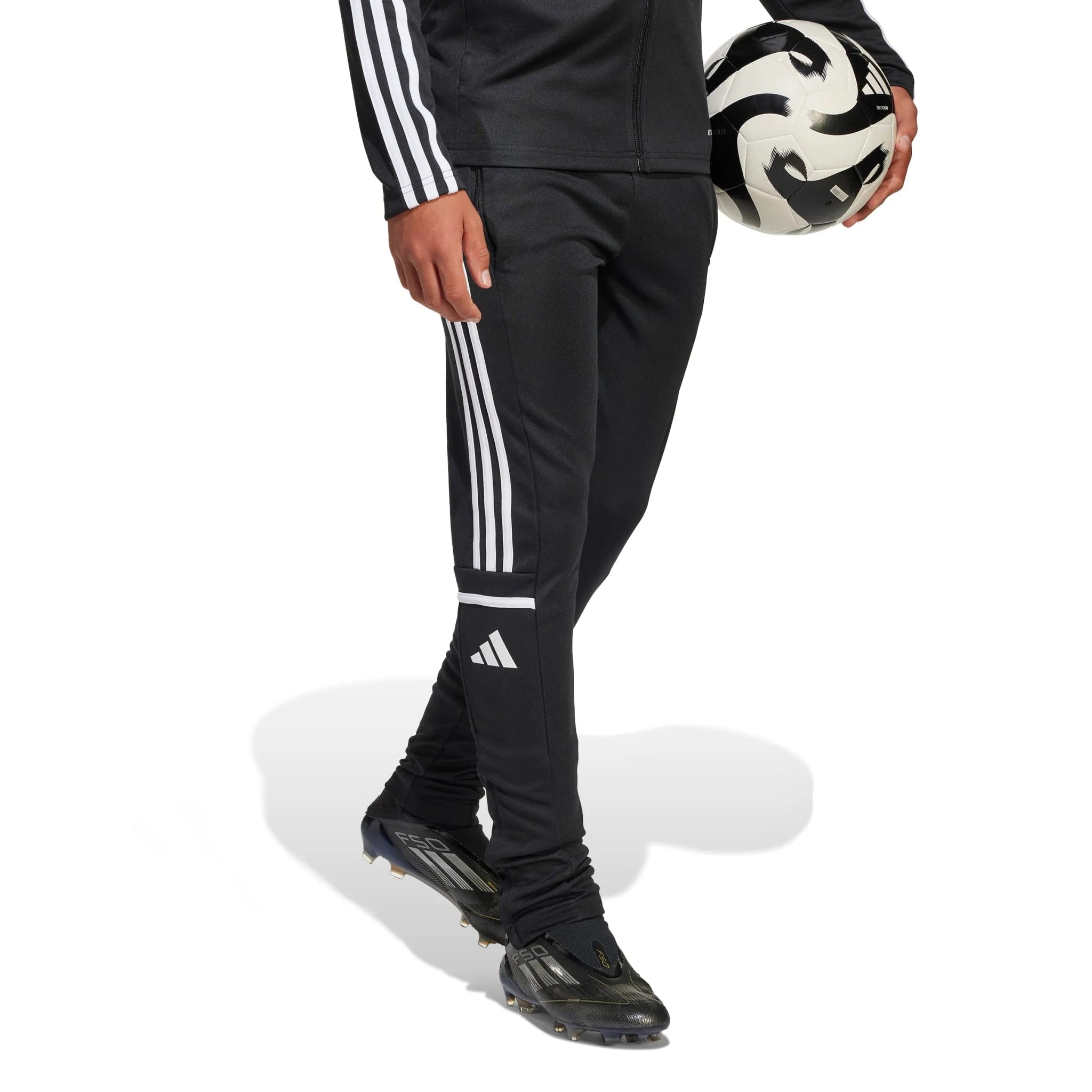 adidas Youth Squadra 25 Training Pants Black (Model - Front)