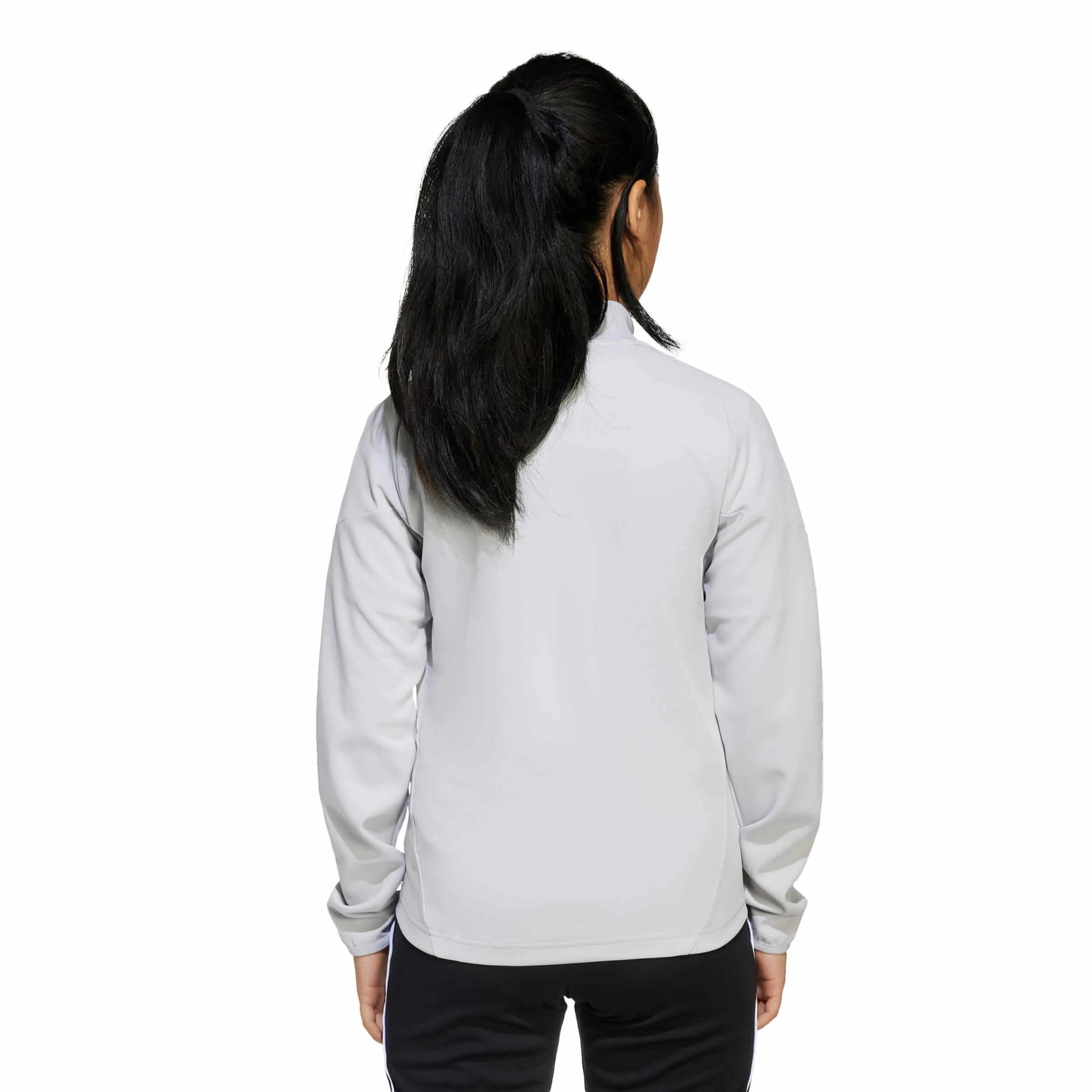 adidas Youth Tiro 25 Competition Training Jacket Light Grey (Model - Back)